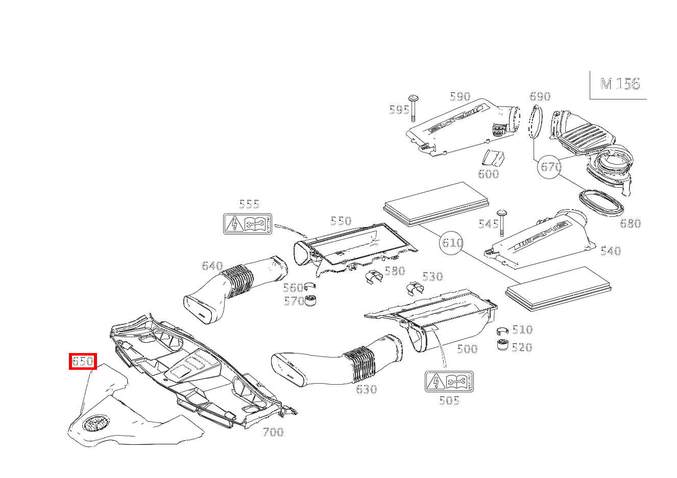 Abdeckblech E63T AMG 212 Abdeckblech E63T AMG 212
