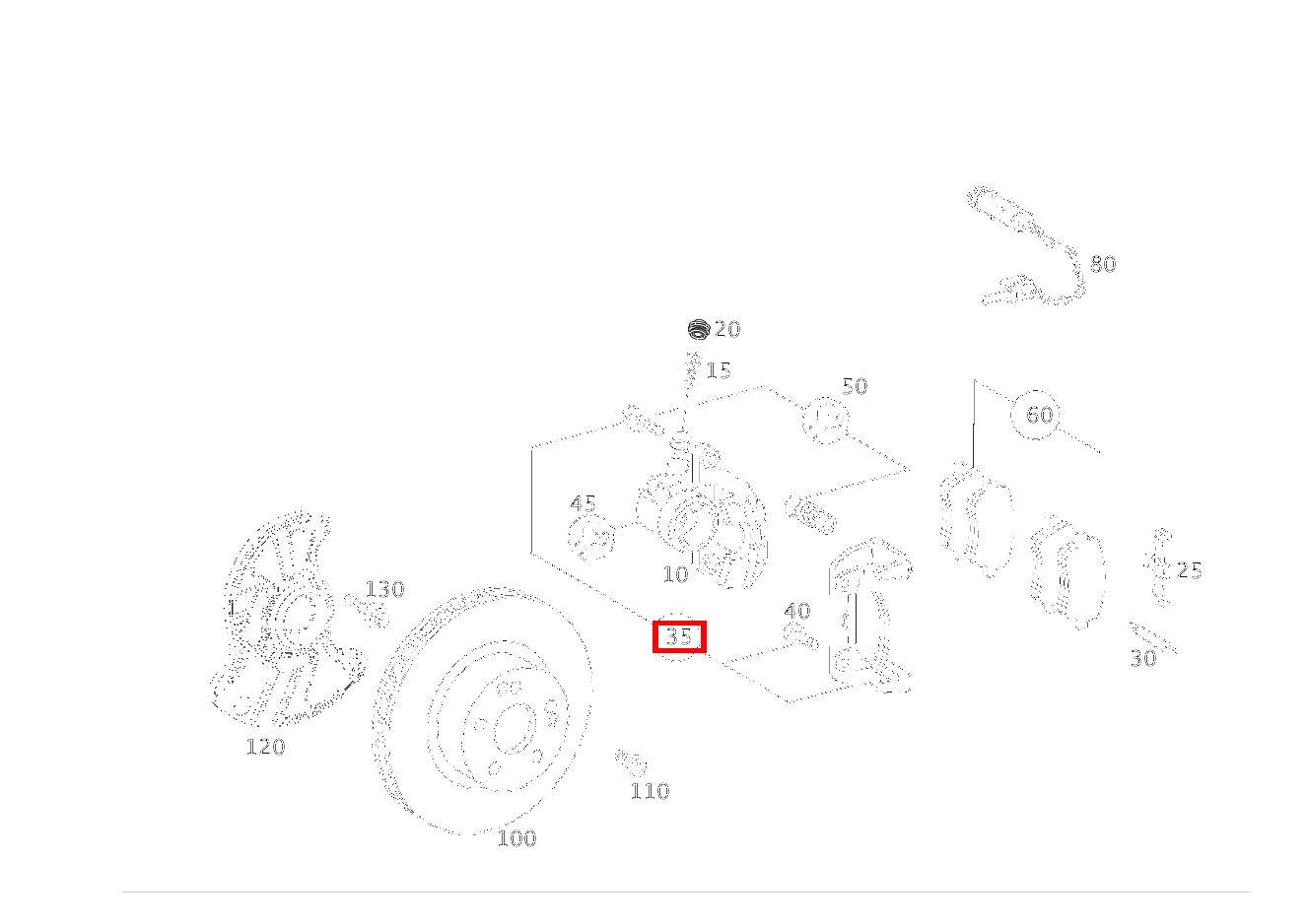 TEILESATZ BREMSTRAEGER Bremssattel CLC 160 Sportcoupé BCA 203 TEILESATZ BREMSTRAEGER Bremssattel CLC 160 Sportcoupé BCA 203