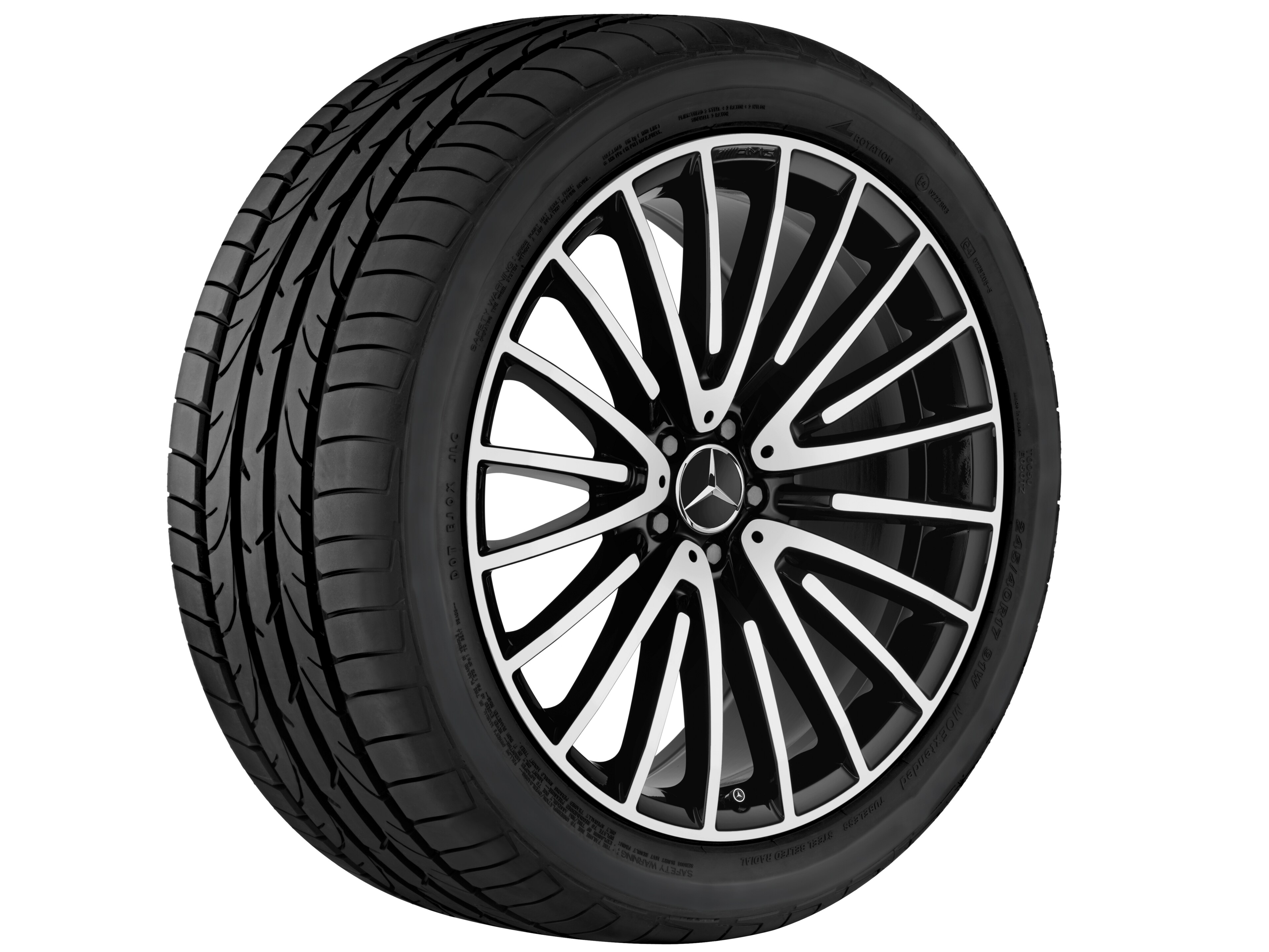 Mercedes-Benz - AMG Vielspeichen-Rad, 55,9 cm (22 Zoll) AMG Vielspeichen-Rad, 55,9 cm (22 Zoll)