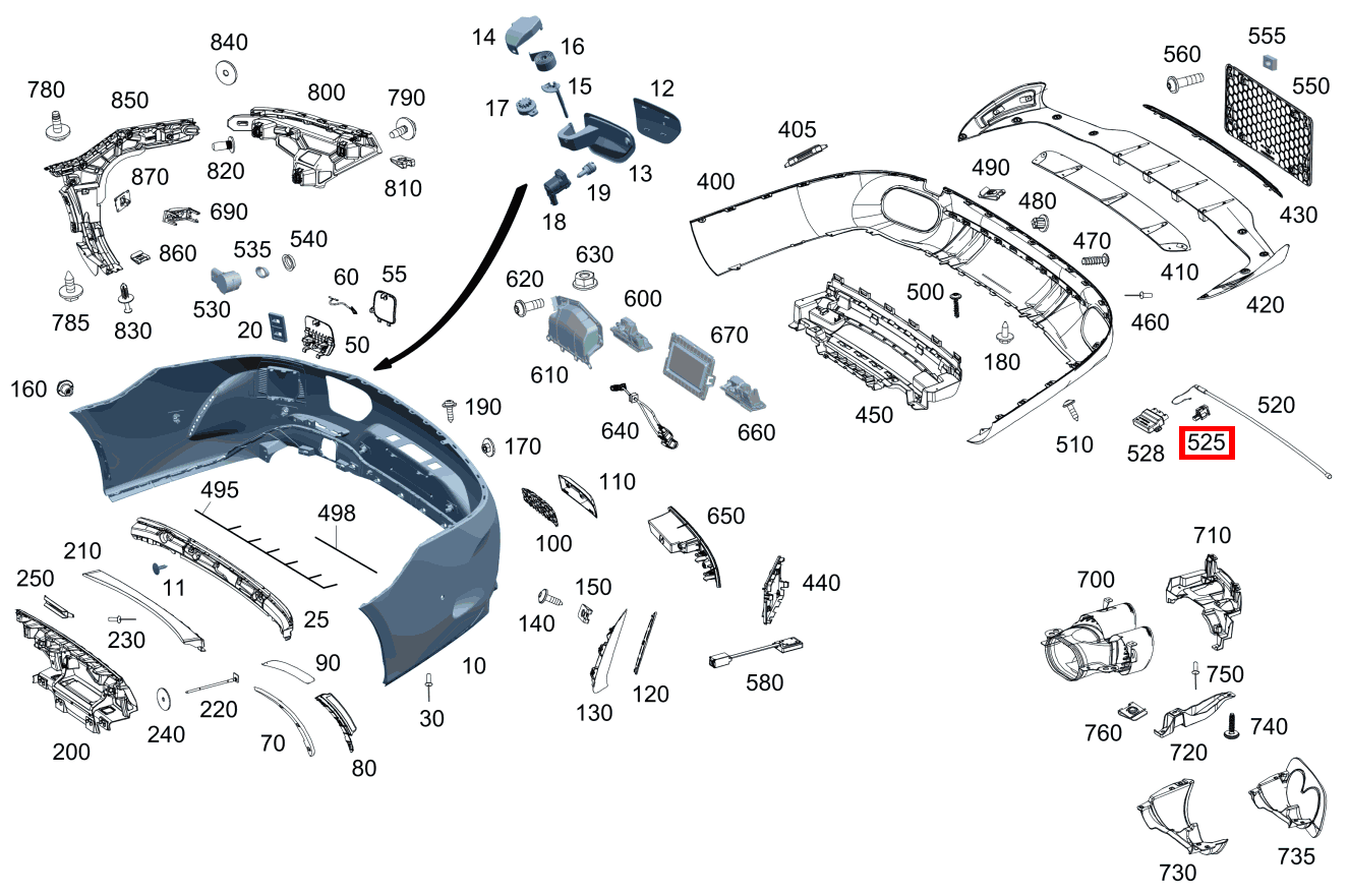 Kupplungsgehäuse CODIERUNG A; 2-PIN MLK1.2 Mercedes-AMG GT 63 S E PERFORMANCE 290 Kupplungsgehäuse CODIERUNG A; 2-PIN MLK1.2 Mercedes-AMG GT 63 S E PERFORMANCE 290