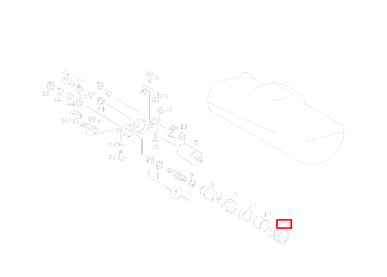 Abstandsrohr G 500 463 Abstandsrohr G 500 463