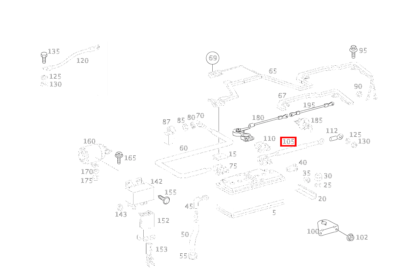 Masseleitung BATTERIE ZUR MASSESTELLE; 50mm2 416 4X2 3550 460 Masseleitung BATTERIE ZUR MASSESTELLE; 50mm2 416 4X2 3550 460