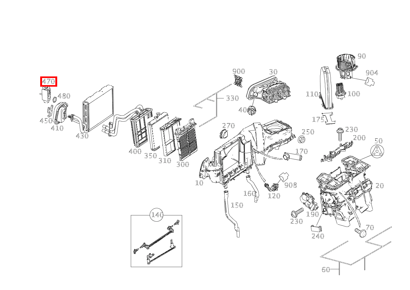 Ventil EXPANSIONSVENTIL GLK220BT 4M 204