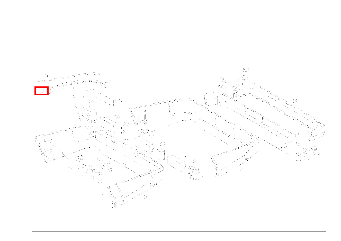 FEDERKLAMMER BLENDE AN STOSSFAENGER 300TDT/E300DTDT 4M 124