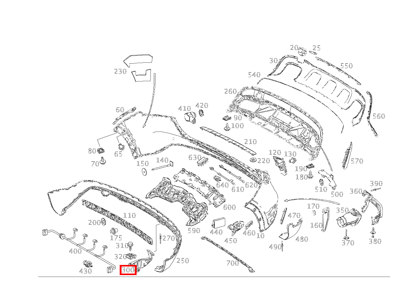 Stossfängerhalter Unten rechts für GLA 156, B 246, C 205-Klasse kaufen