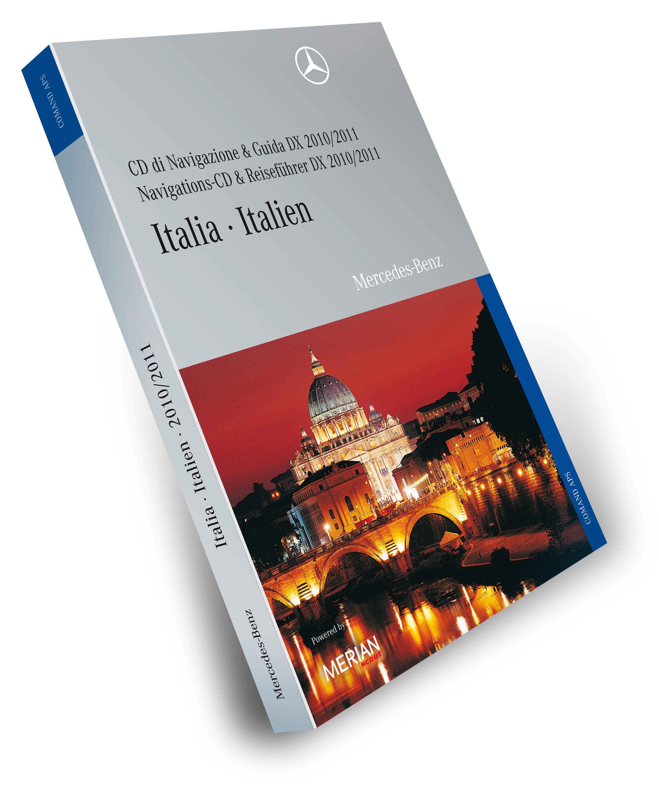 Navigations-CD, Italien, mit Merian Reiseführ