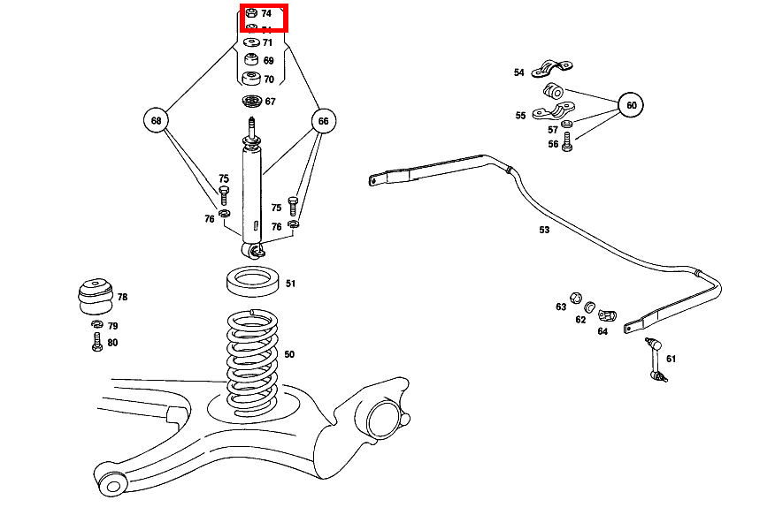Sechskantmutter M10X1 280 C 114 Sechskantmutter M10X1 280 C 114