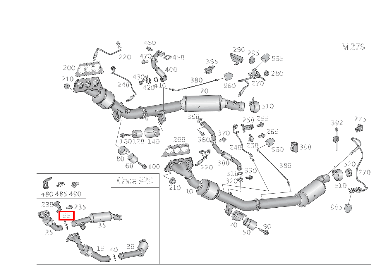 PROFILSCHELLE ABGASANLAGE Katalysator an Auspuffrohr , , und  