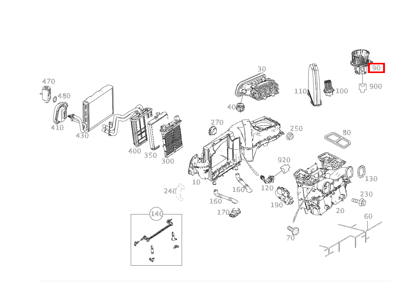 Gebläse SLS AMG GT Roadster Final Edition 197
