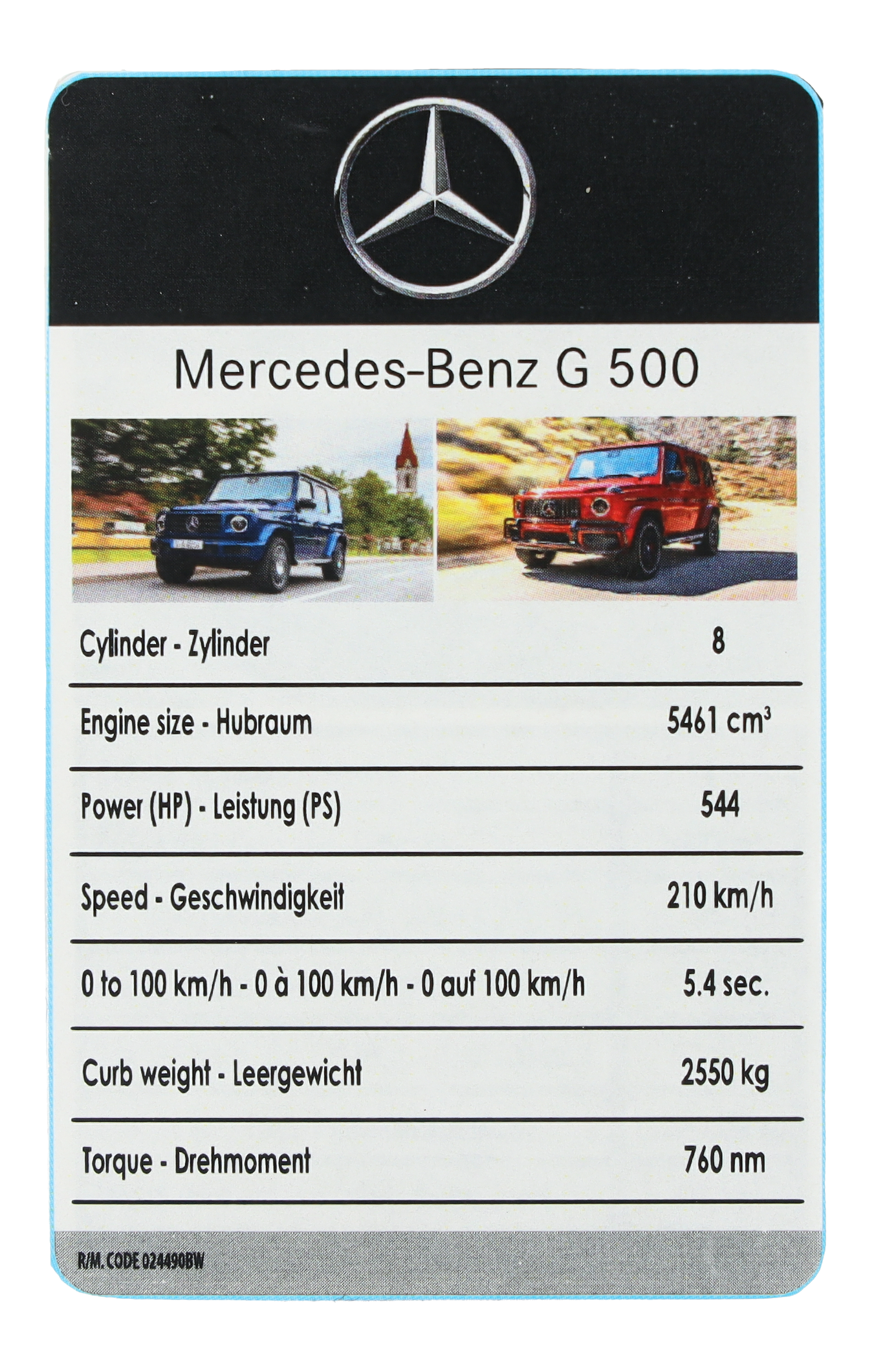 Mercedes-Benz - G-Klasse, Geländewagen, AMG Line, W463 hyazinthrot, Majorette, 7,62 cm (3 Zoll)