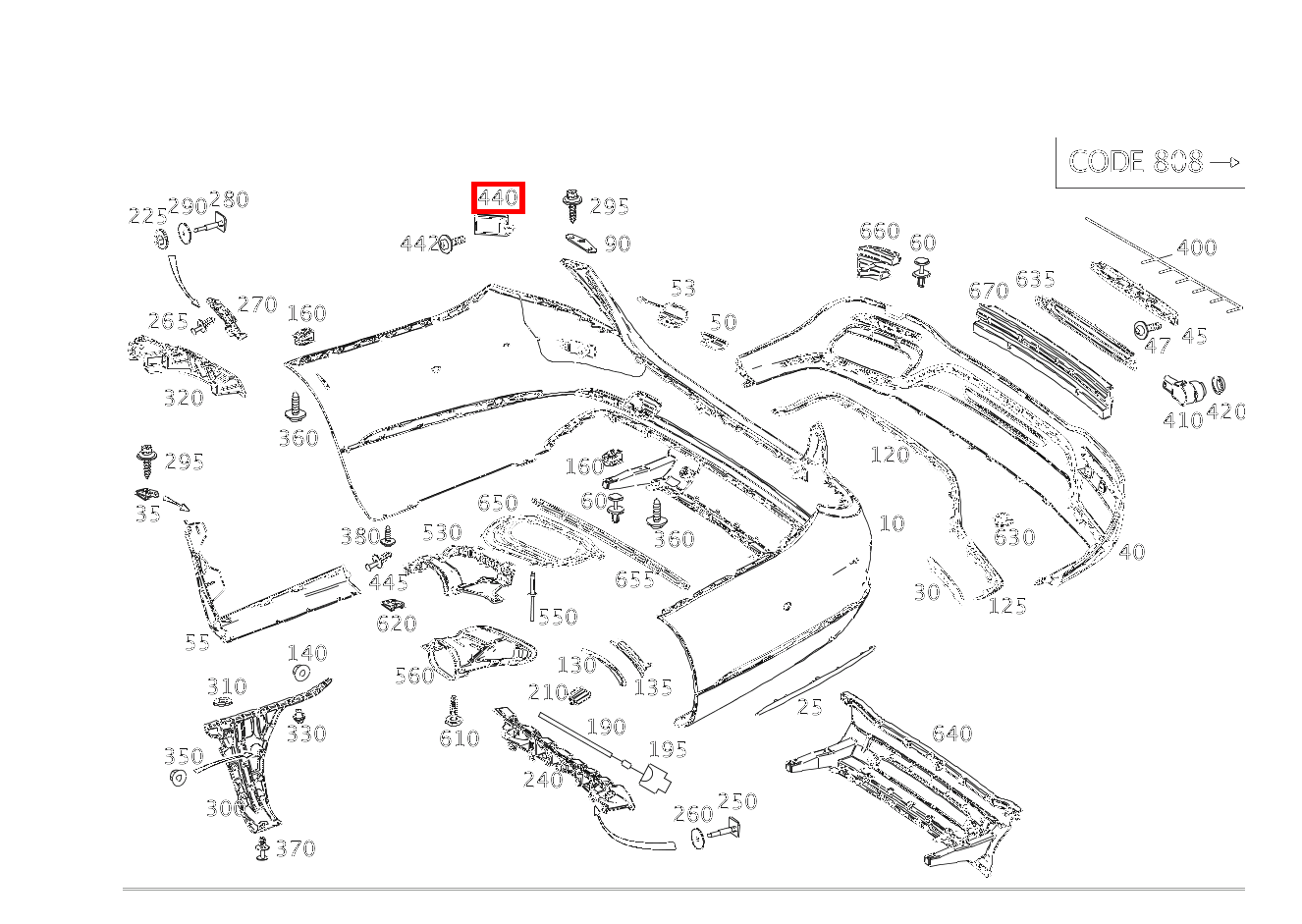 Radarsensor Stoßfänger hinten links und rechts S500 L 222 Radarsensor Stoßfänger hinten links und rechts S500 L 222