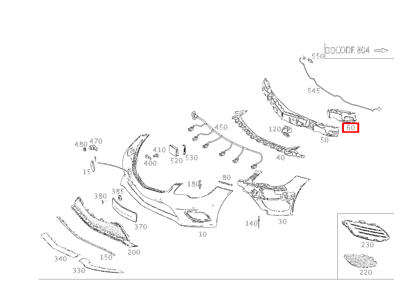 Pralldämpfer LINKS E 350 d Cabriolet 253