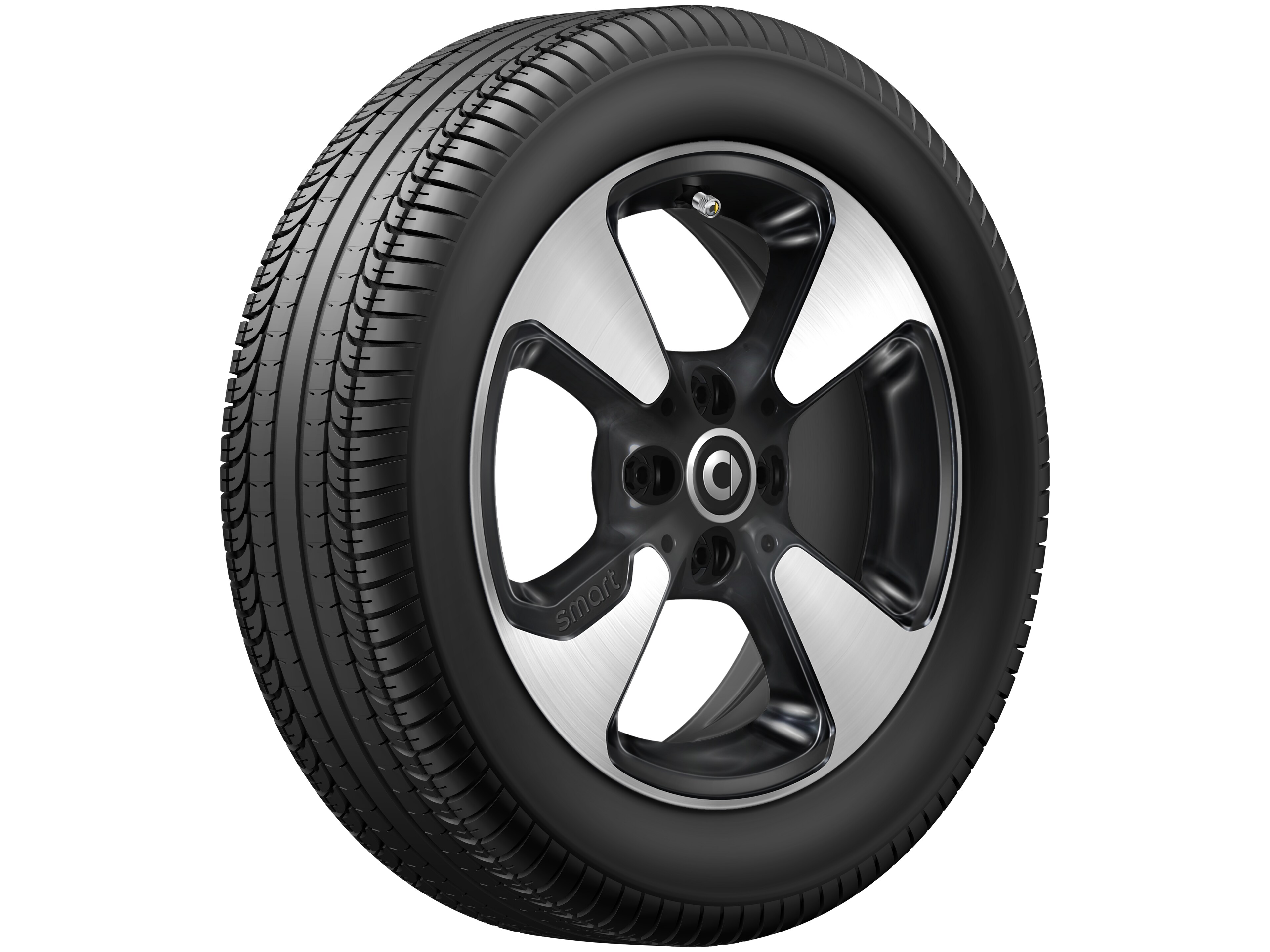 4-Speichen-Leichtmetallrad, 38,1 cm (15 Zoll)