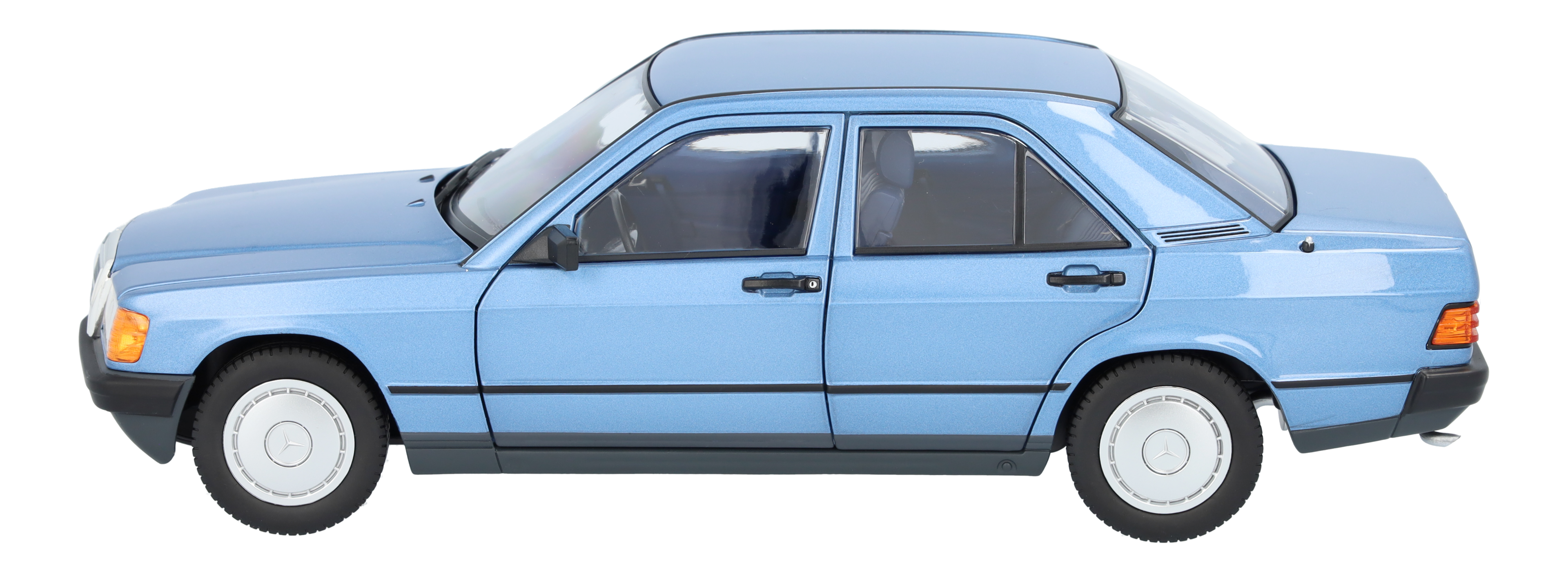 Mercedes-Benz - 190 E W 201 (1982-1988) horizontblau, Norev, 1:18