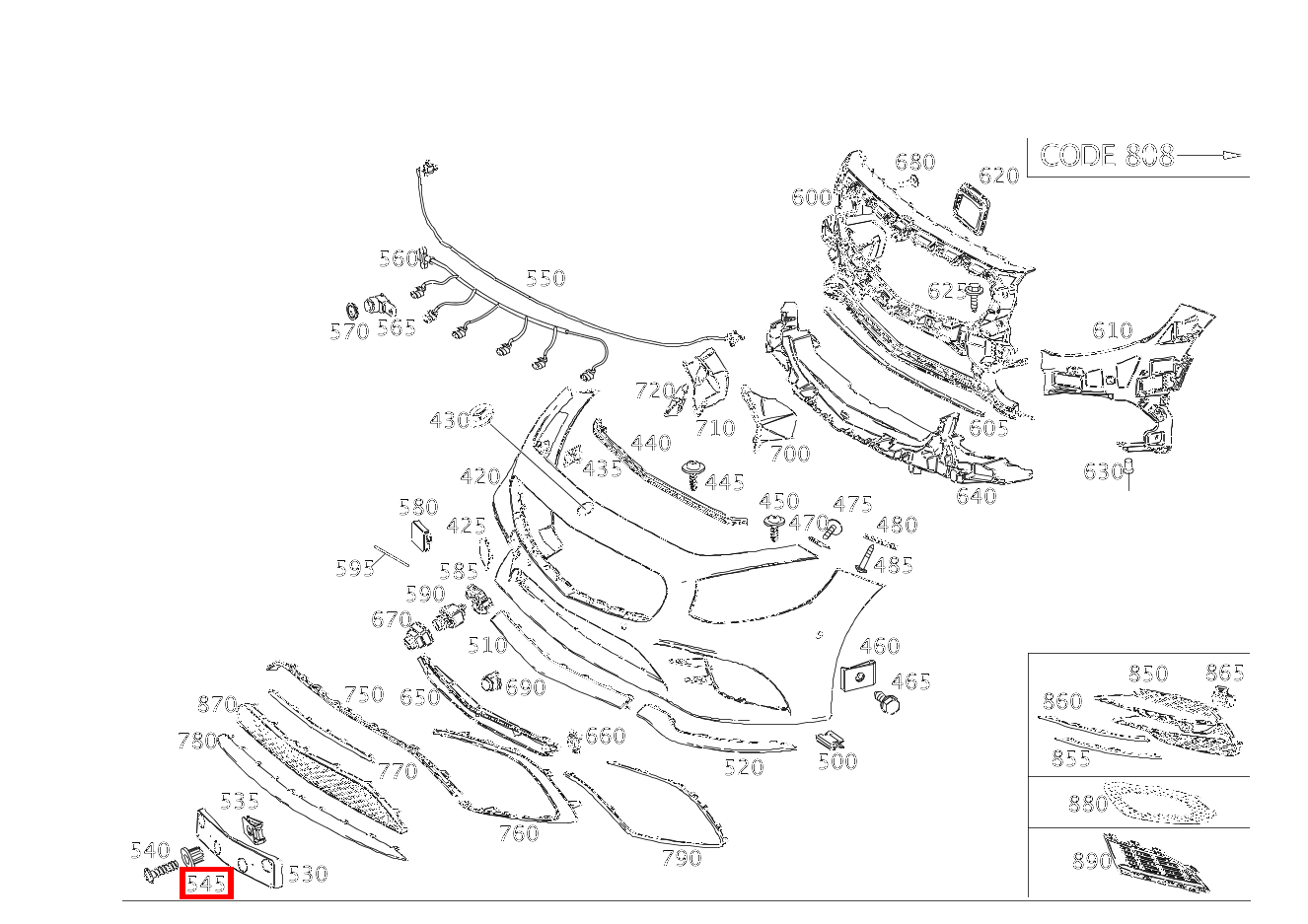Clipsmutter Befestigung Kennzeichenblende S 63 AMG 4MATIC+ Cabriolet 217 Clipsmutter Befestigung Kennzeichenblende S 63 AMG 4MATIC+ Cabriolet 217