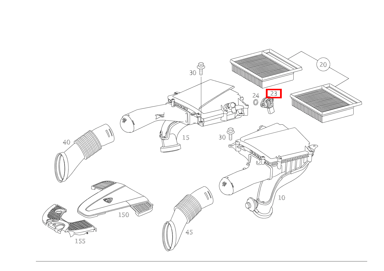 Drucksensor Maybach 62 S (langer Radstand) 240 Drucksensor Maybach 62 S (langer Radstand) 240