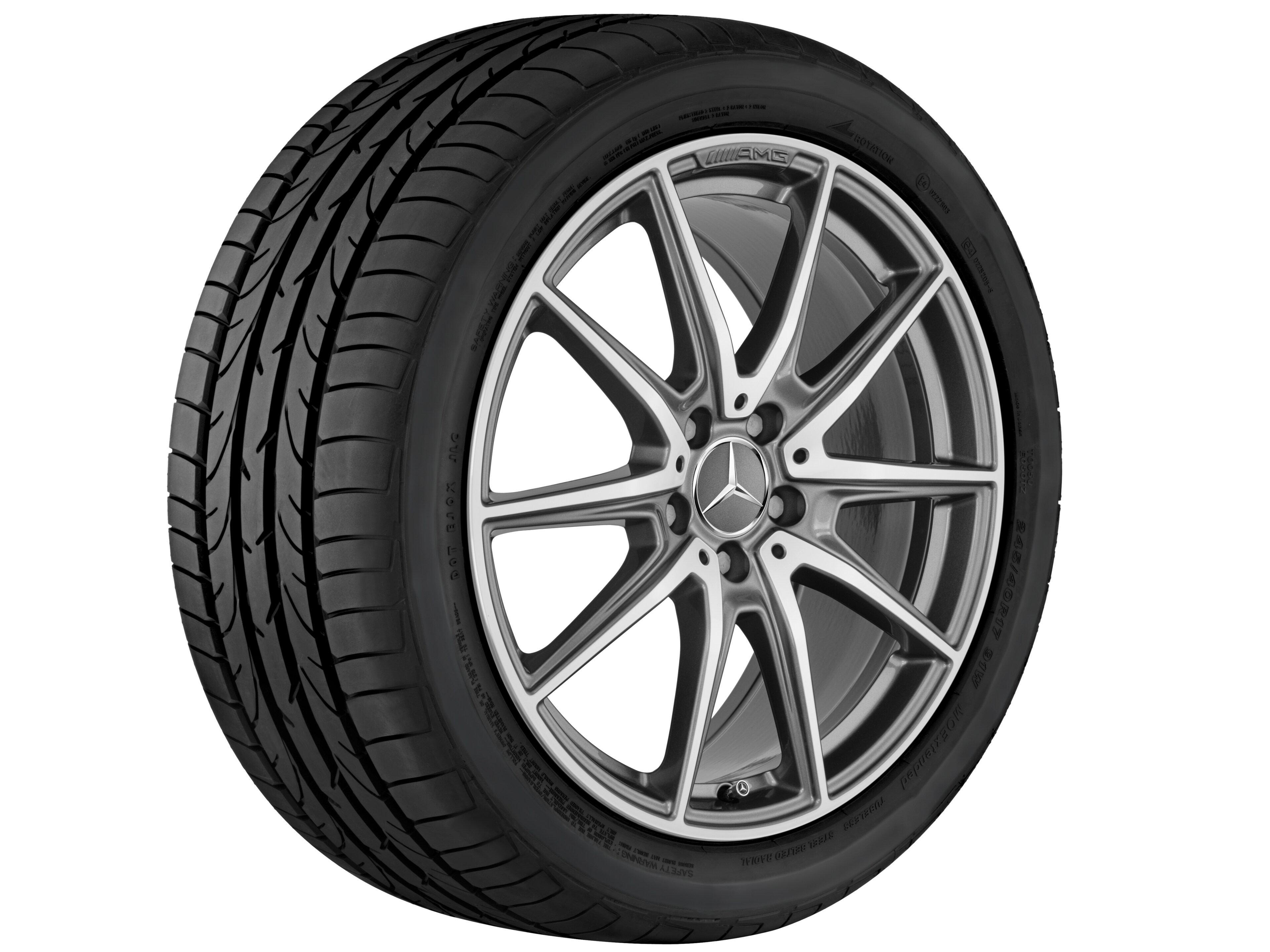 Mercedes-Benz - AMG 10-Speichen-Rad, 50,8 cm (20 Zoll) AMG 10-Speichen-Rad, 50,8 cm (20 Zoll)