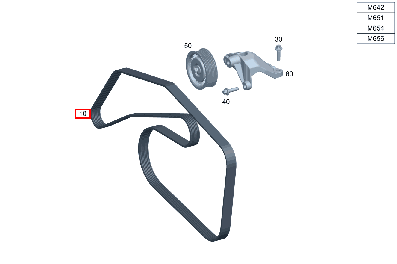 Keilrippenriemen 24.92 X 2005 GLC 350 d 4MATIC Off-Roader 253 Keilrippenriemen 24.92 X 2005 GLC 350 d 4MATIC Off-Roader 253
