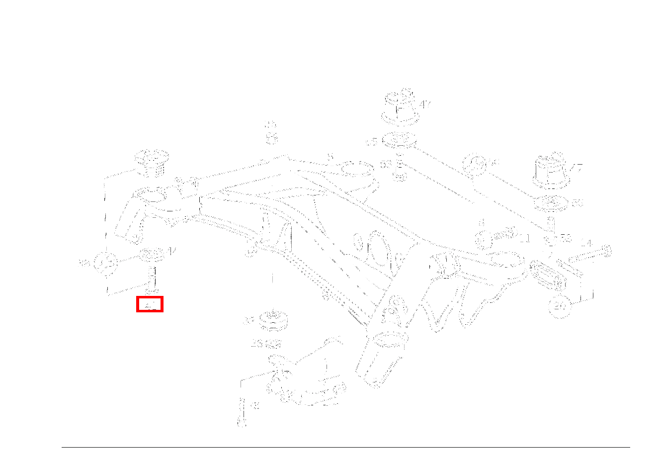 Schraube, Sonderform HINTERACHSTRAEGER AN RAHMENBODEN VORN; M12 X 1.5 X 71.5 E 220 Cabriolet 124 Schraube, Sonderform HINTERACHSTRAEGER AN RAHMENBODEN VORN; M12 X 1.5 X 71.5 E 220 Cabriolet 124