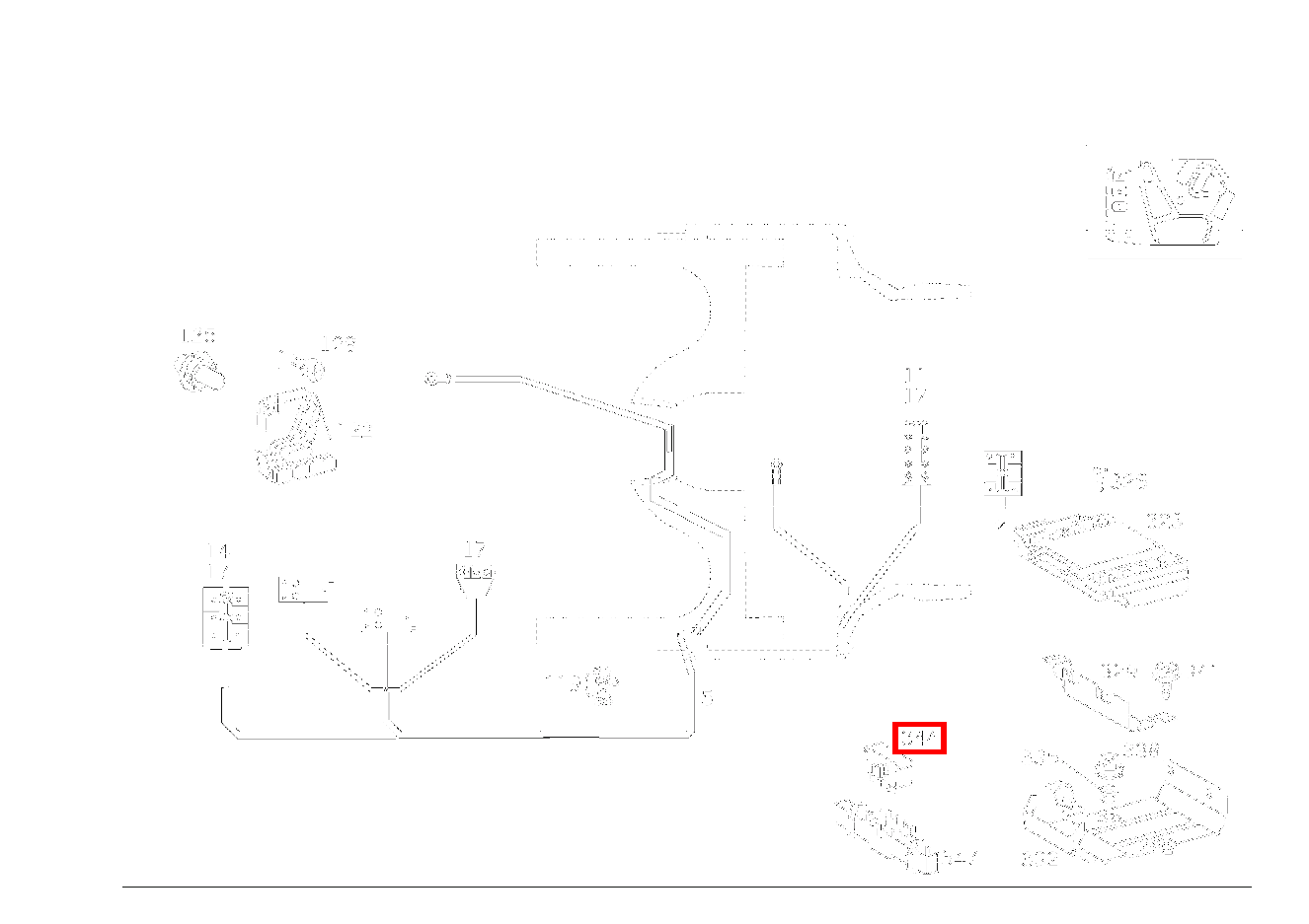 Relais LEHNENVERRIEGELUNG LINKS SL 500/500 SL 129 Relais LEHNENVERRIEGELUNG LINKS SL 500/500 SL 129