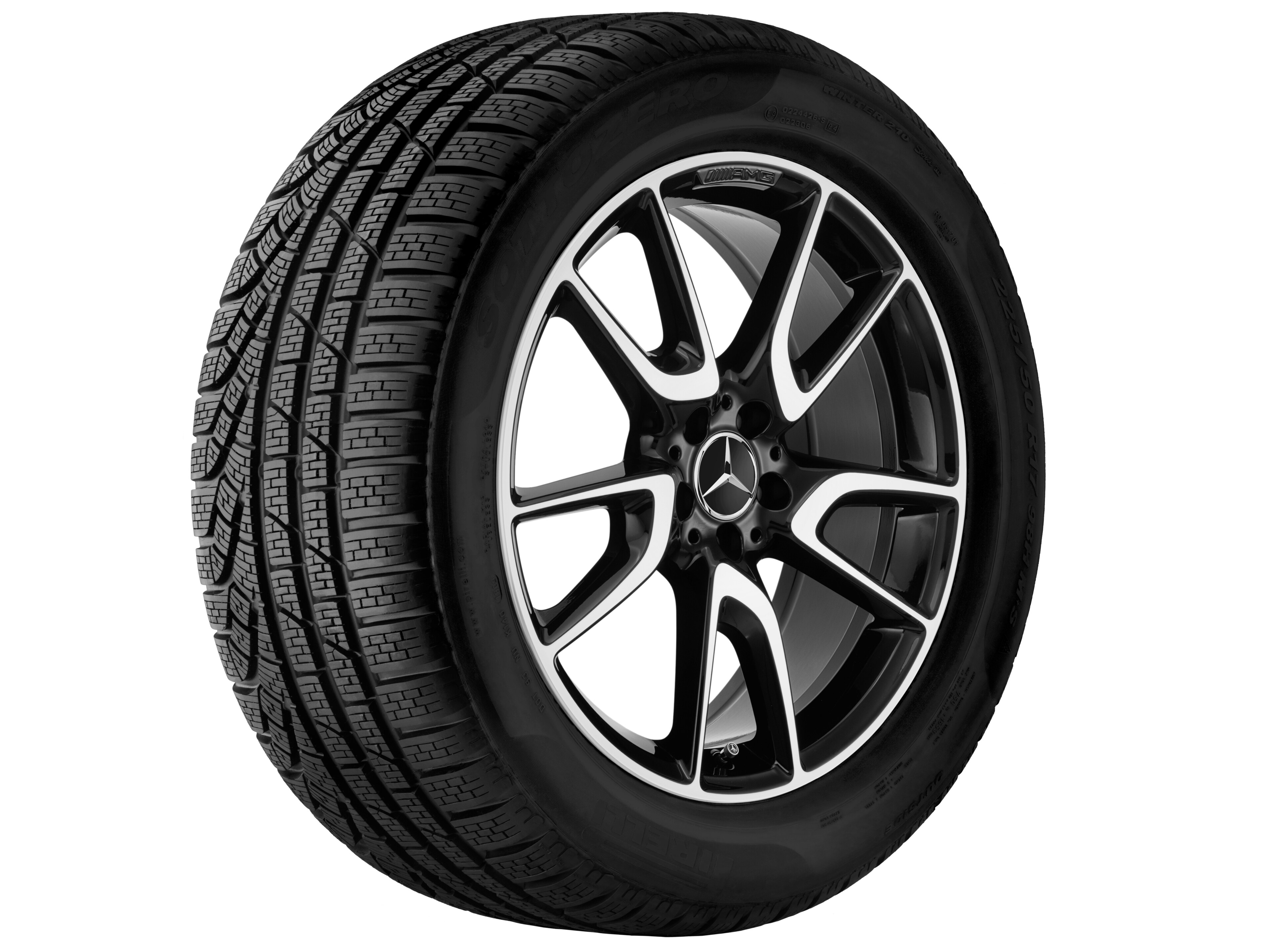 Mercedes-Benz - AMG 5-Doppelspeichen-Rad, 53,3 cm (21 Zoll) AMG 5-Doppelspeichen-Rad, 53,3 cm (21 Zoll)