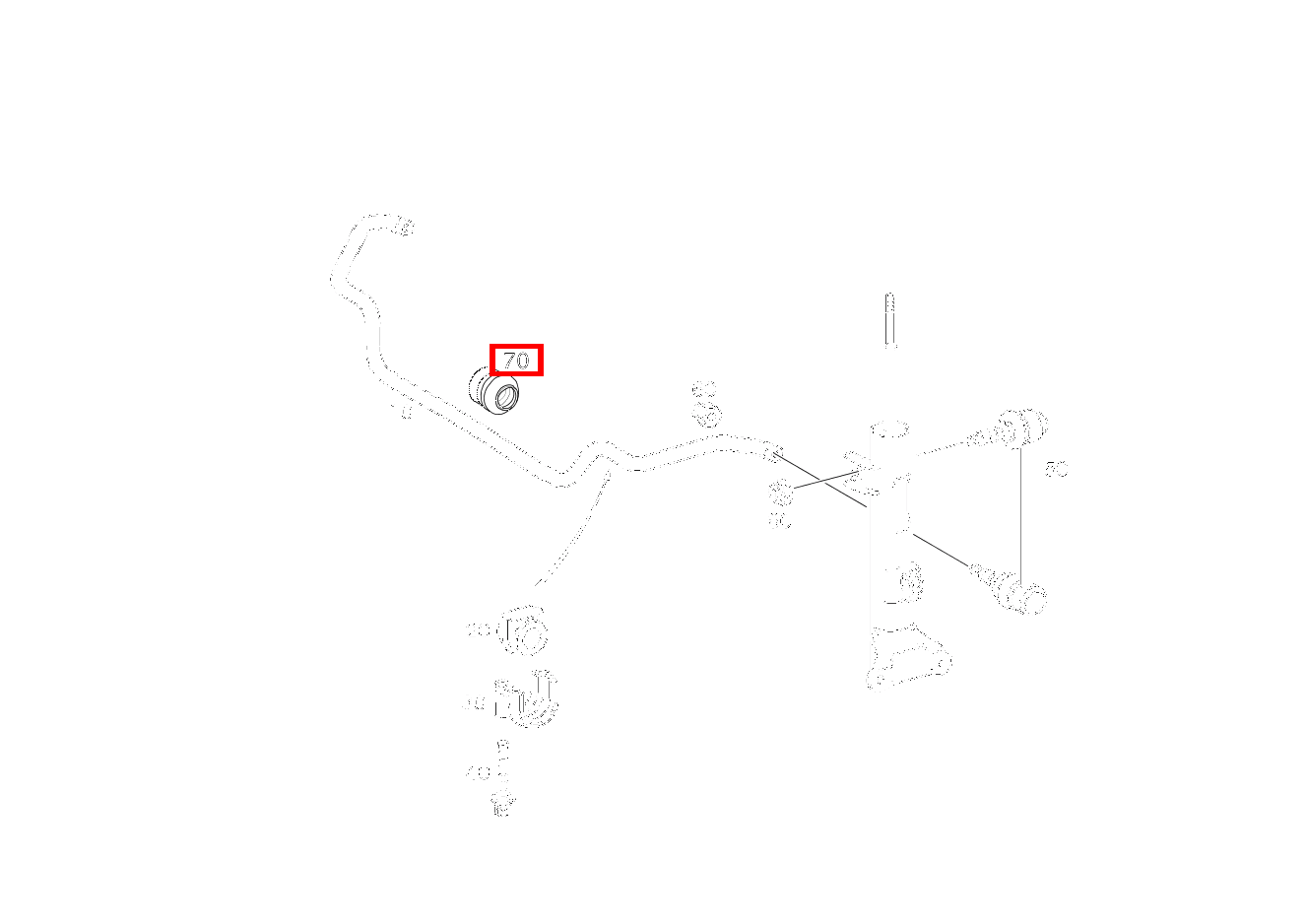 STAUBSCHUTZMANSCHETTE DREHSTAB CLK 55 AMG Cabriolet 209 STAUBSCHUTZMANSCHETTE DREHSTAB CLK 55 AMG Cabriolet 209
