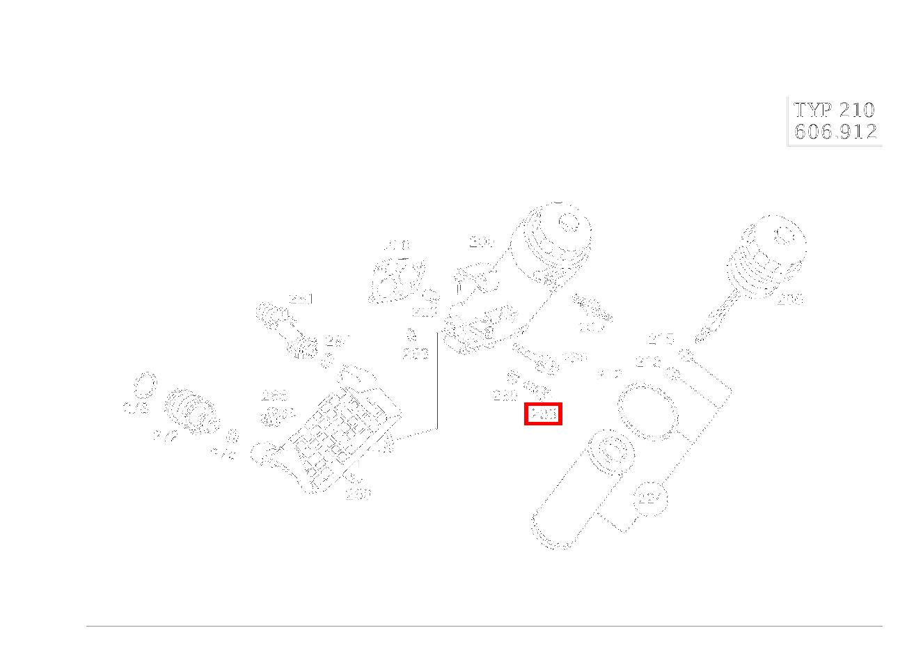 Zylinder-Schraube OELFILTER AN ZYLINDERKURBELGEHAEUSE M 6X30 E 300 DIESEL 210 Zylinder-Schraube OELFILTER AN ZYLINDERKURBELGEHAEUSE M 6X30 E 300 DIESEL 210