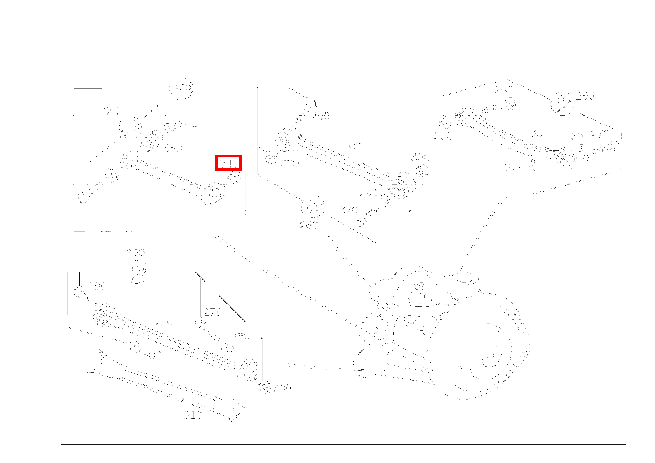 Sechskantmutter SPURSTANGE AN RADTRAEGER; M10 SL 600 Roadster mit Automatik 129 Sechskantmutter SPURSTANGE AN RADTRAEGER; M10 SL 600 Roadster mit Automatik 129