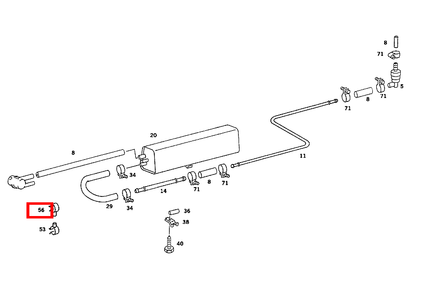 SCHLAUCHHALTER 500 SEC-126 126 SCHLAUCHHALTER 500 SEC-126 126