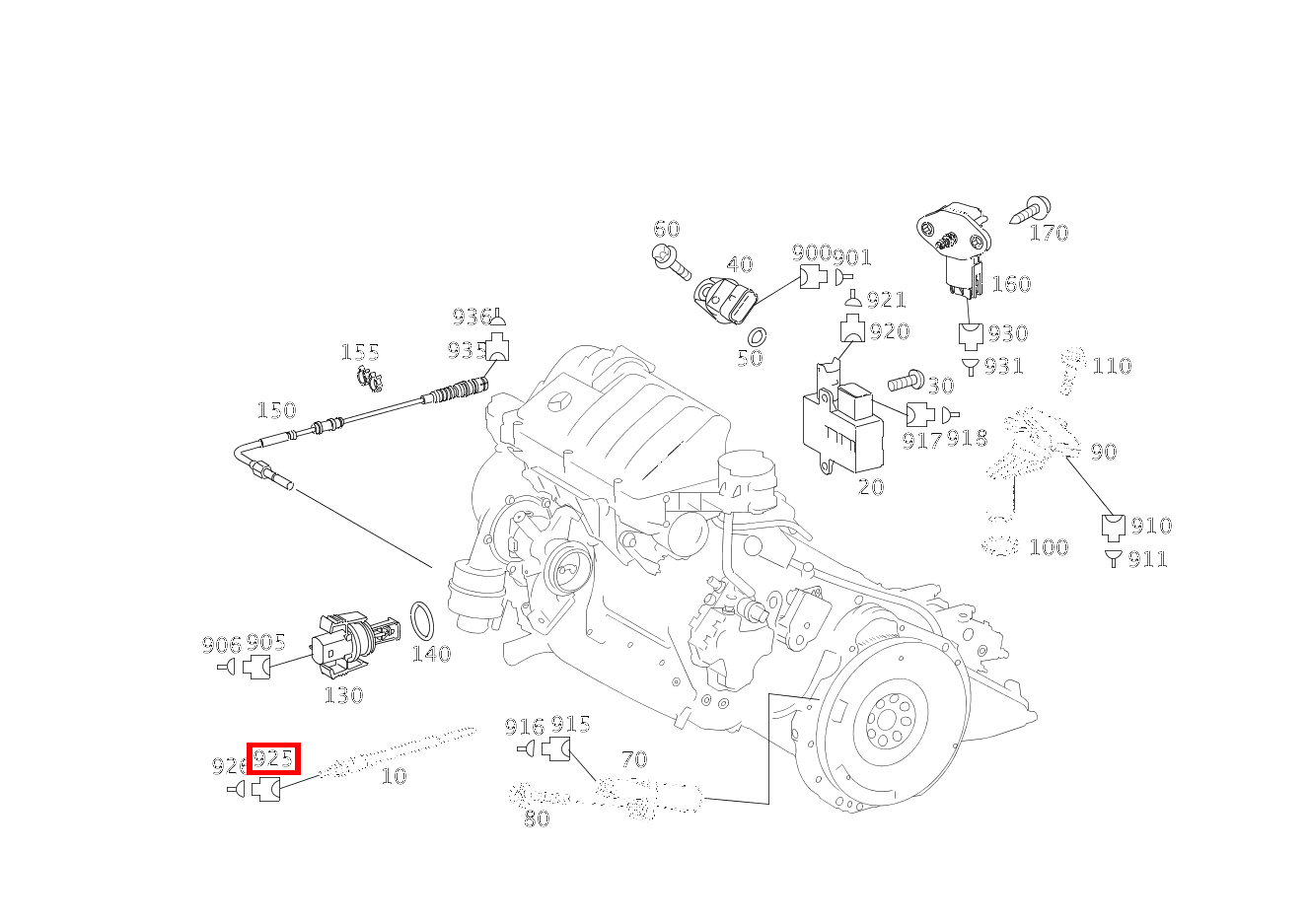 Kupplung, Mechanisch Glühkerze r9/1, r9/2, r9/3, r9/4 A 200 CDI CP 169 Kupplung, Mechanisch Glühkerze r9/1, r9/2, r9/3, r9/4 A 200 CDI CP 169