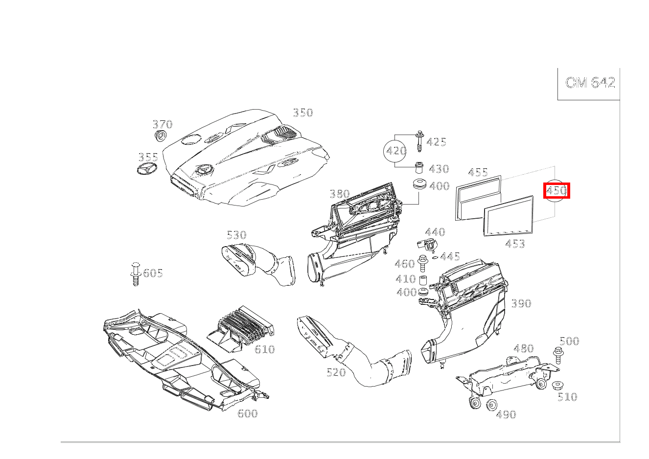 Teilesatz Filtereinsatz Teilesatz links und rechts CLS 350 SB 4Matic 218 Teilesatz Filtereinsatz Teilesatz links und rechts CLS 350 SB 4Matic 218