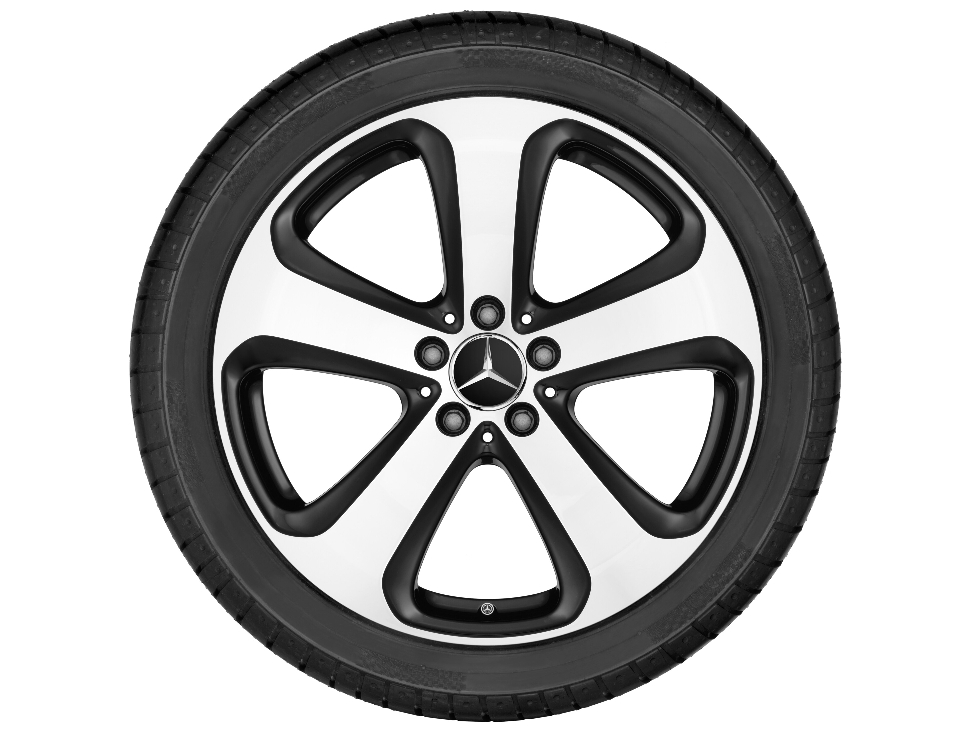 5-Speichen-Rad, 48,3 cm (19 Zoll), glanzgedre