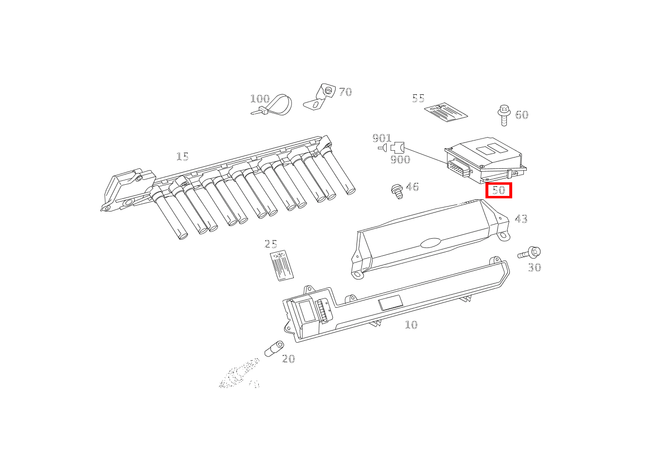 Spannungswandler An Träger Maybach 62 S (langer Radstand) 240 Spannungswandler An Träger Maybach 62 S (langer Radstand) 240
