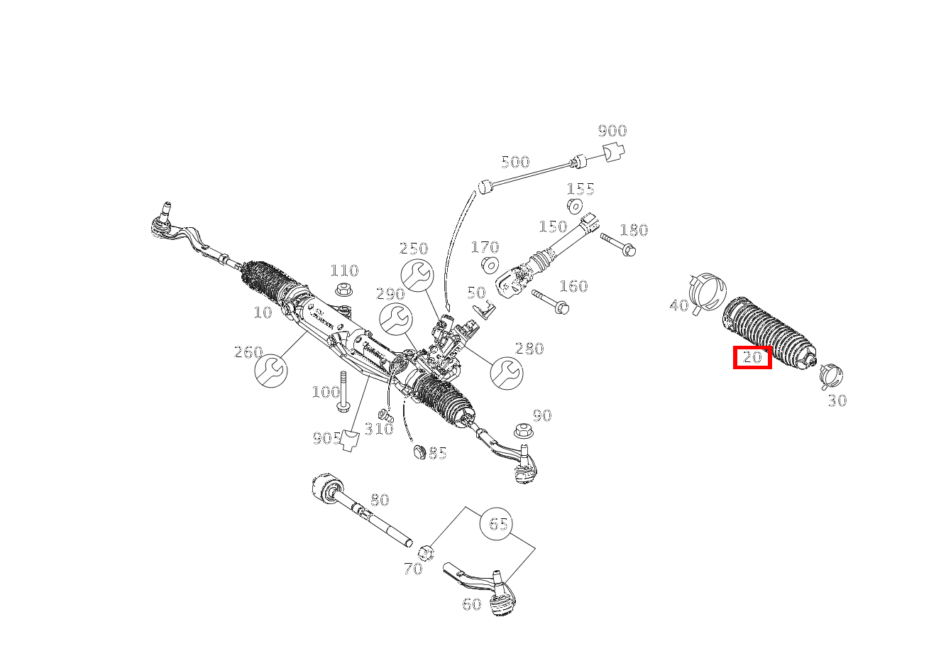 Manschette E63T AMG 212 Manschette E63T AMG 212