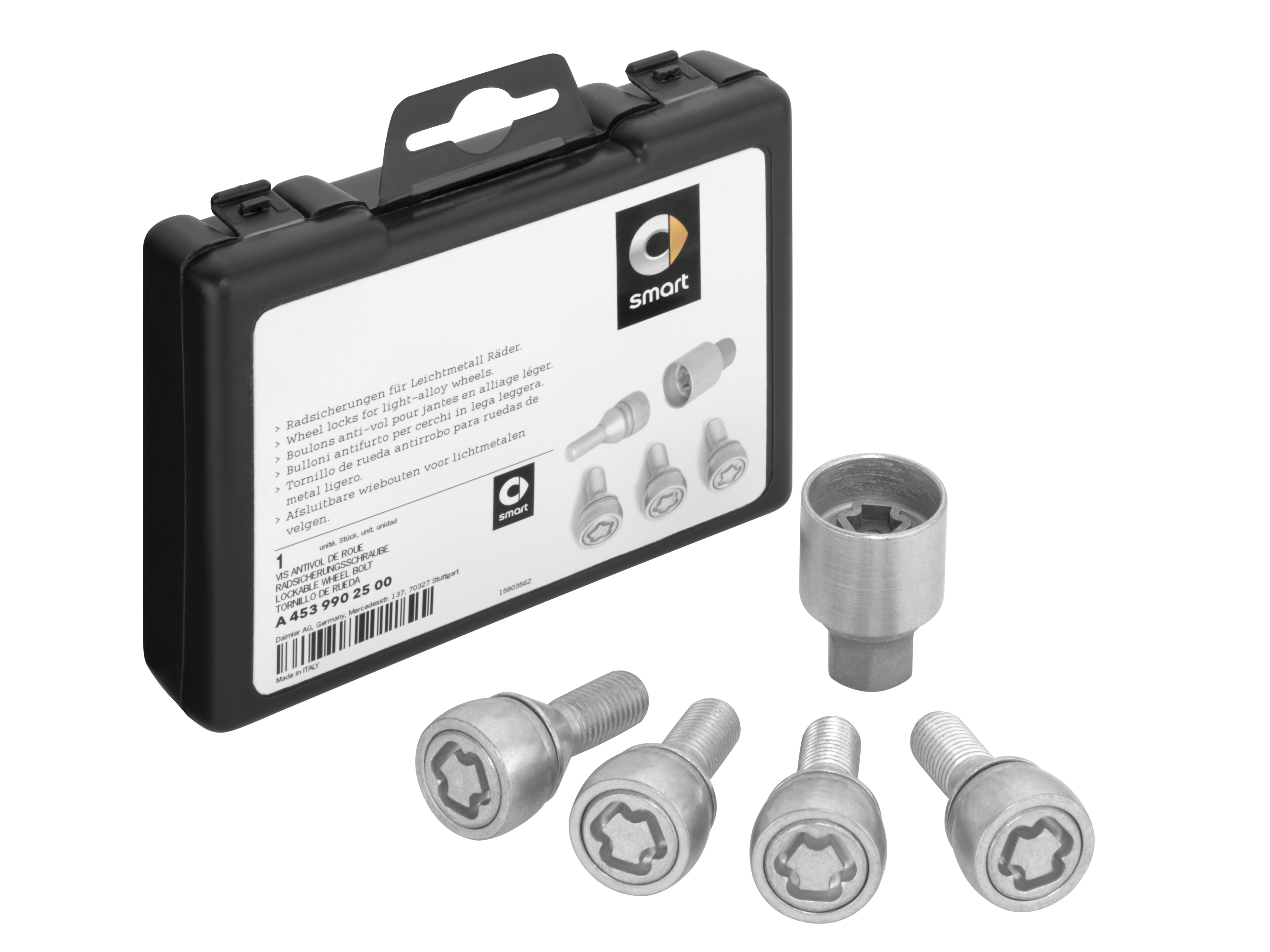 Radsicherungssatz, für Leichtmetallräder