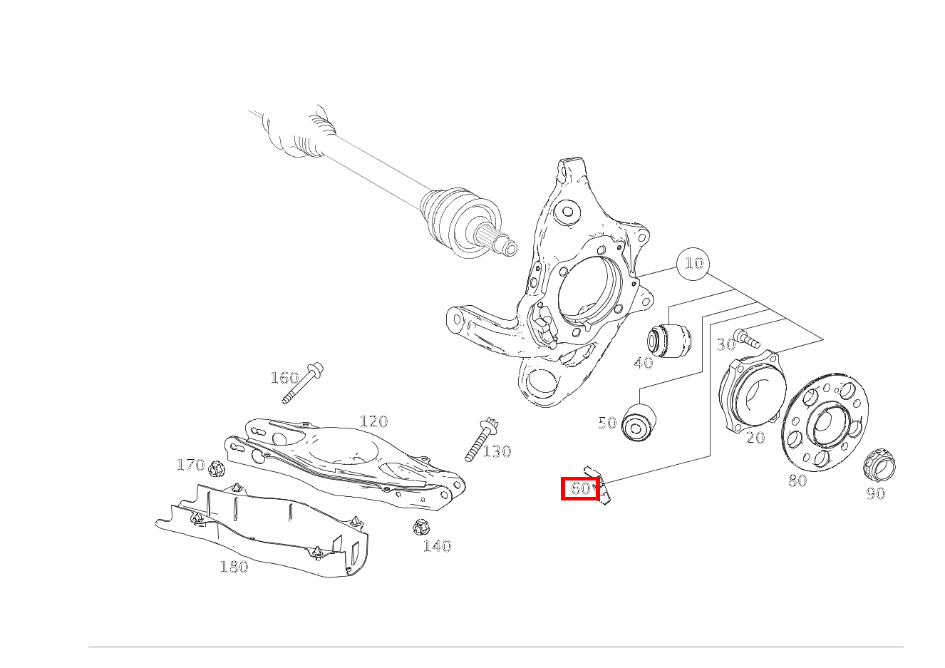 Verschlusskappe AN RADTRAEGER GLK 350 4MATIC 204 Verschlusskappe AN RADTRAEGER GLK 350 4MATIC 204
