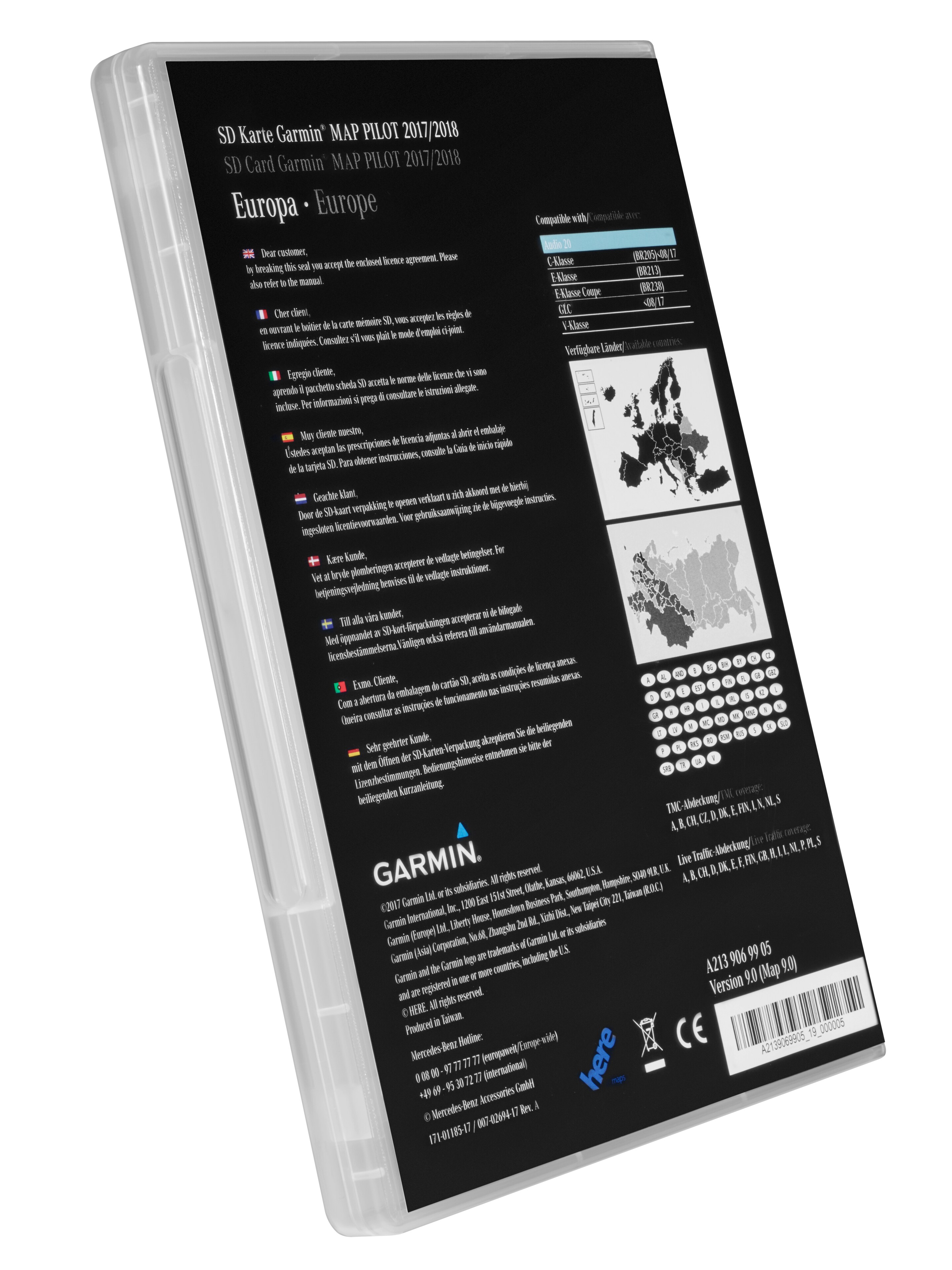 Mercedes-Benz - Garmin® MAP PILOT, Navigationsmodul SD-Karte Garmin® MAP PILOT, Navigationsmodul SD-Karte