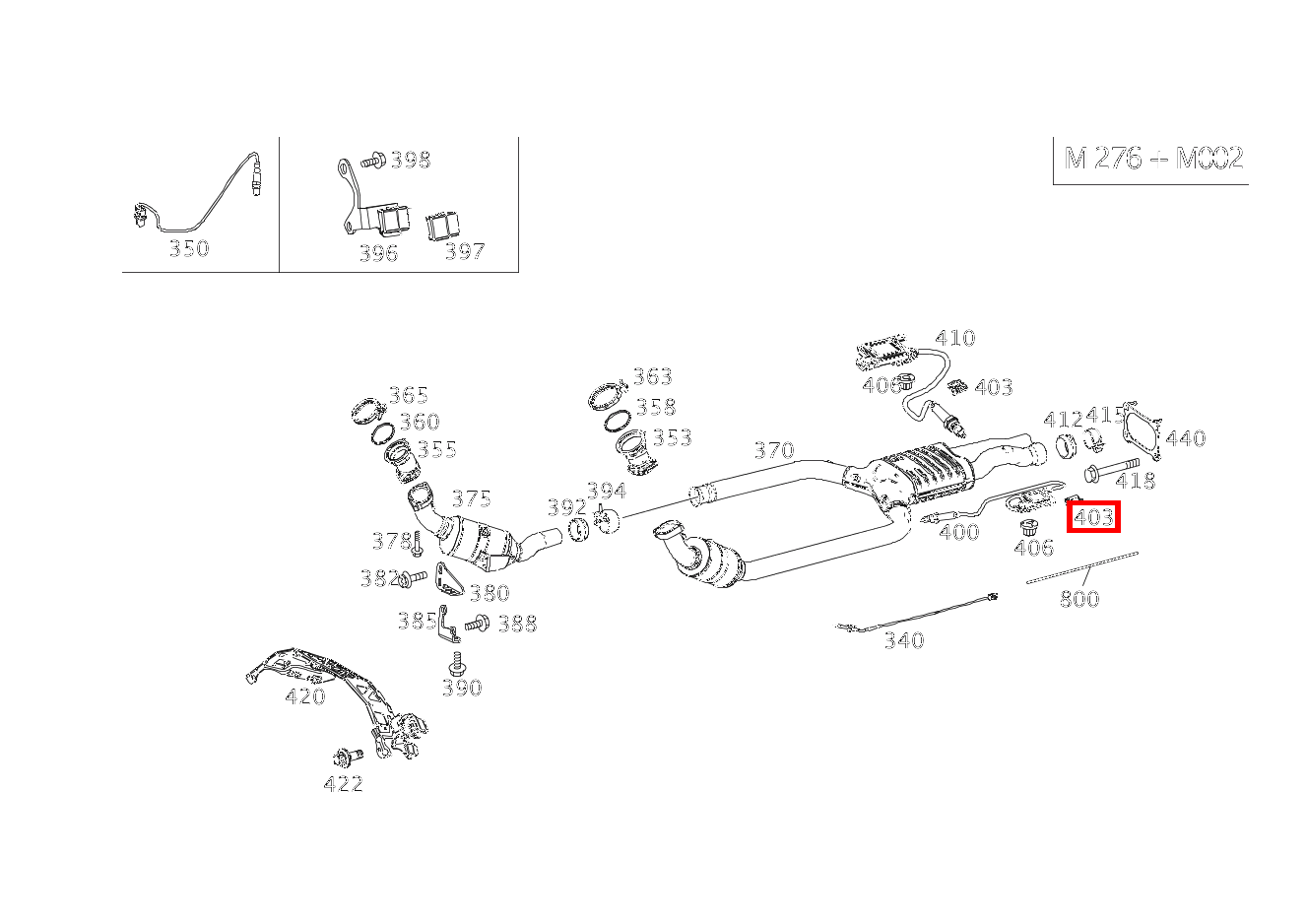 Schelle Befestigung Sondenleitung; 18.0X18.5 MM E 400 Cabriolet 207