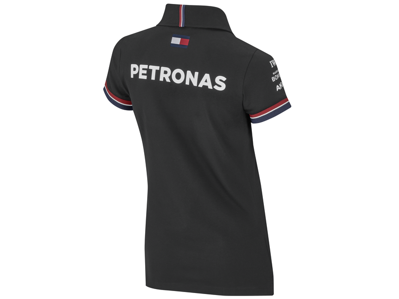 Poloshirt Damen, schwarz | M | B67997761