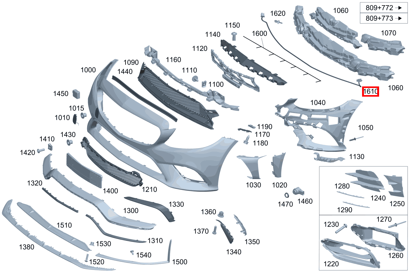 Drucksensor Fußgängerschutz CLK 320 COUPE 209 Drucksensor Fußgängerschutz CLK 320 COUPE 209