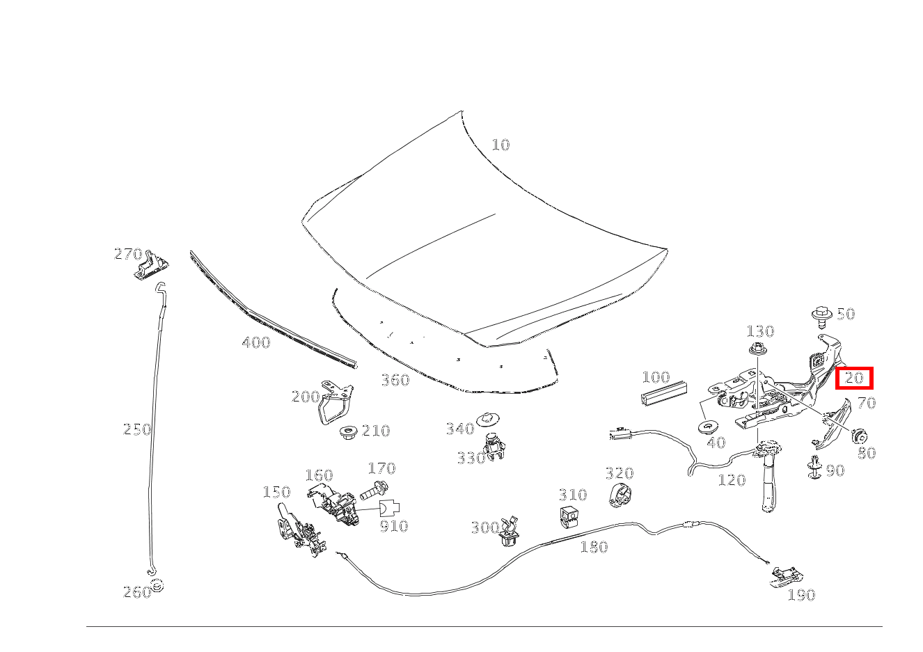 Scharnier Rechts A 180 245 Scharnier Rechts A 180 245