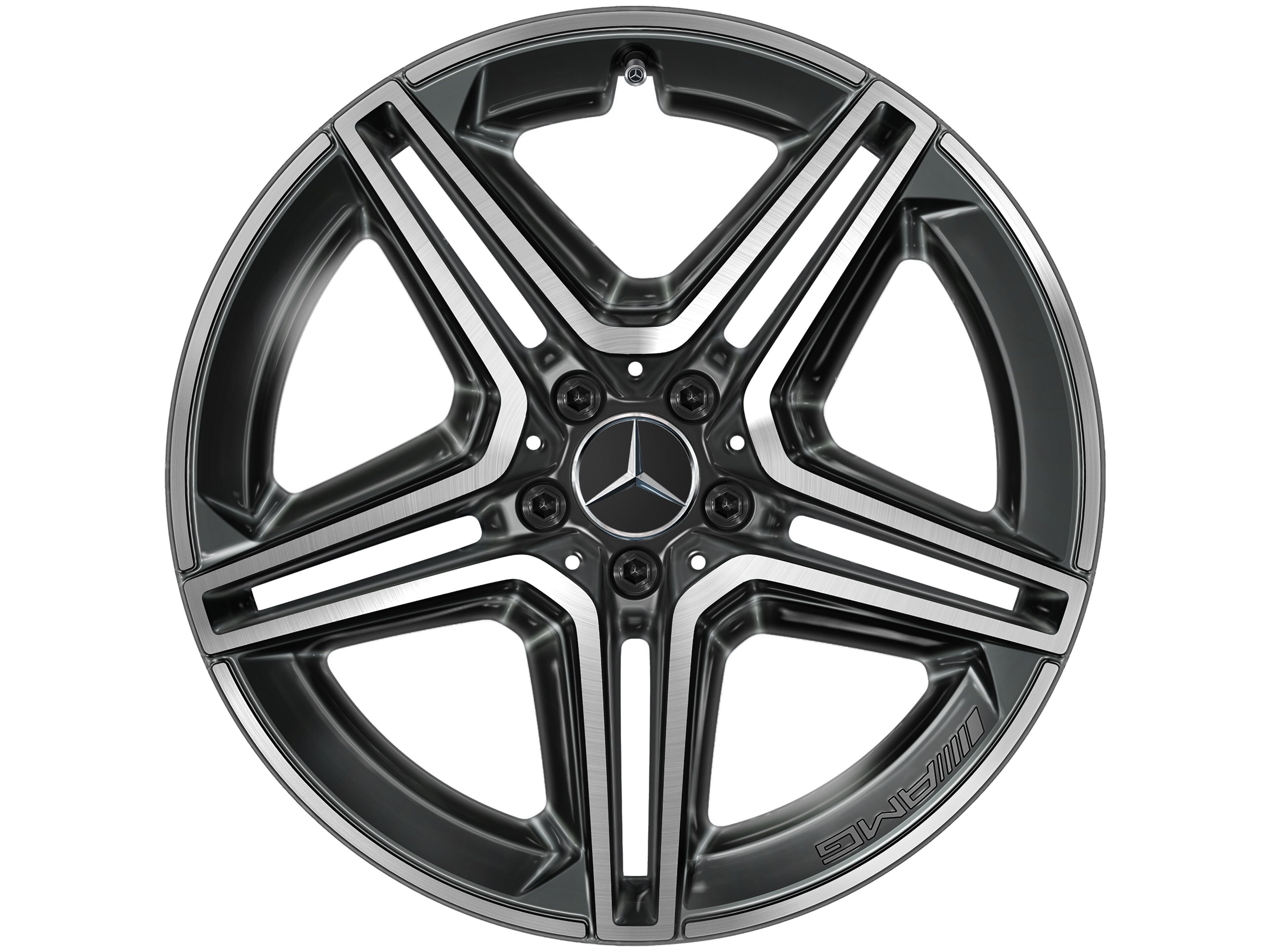 Mercedes-Benz - AMG 5-Doppelspeichen-Rad, 50,8 cm (20 Zoll), glanz AMG 5-Doppelspeichen-Rad, 50,8 cm (20 Zoll), glanz