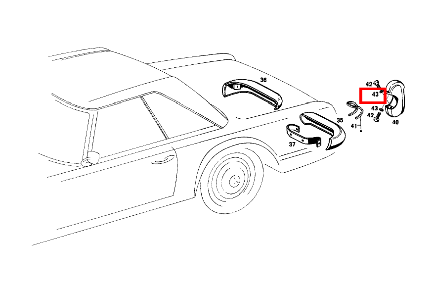 Scheibe STOSSFAENGERHORN AN STOSSFAENGER SL 280 113
