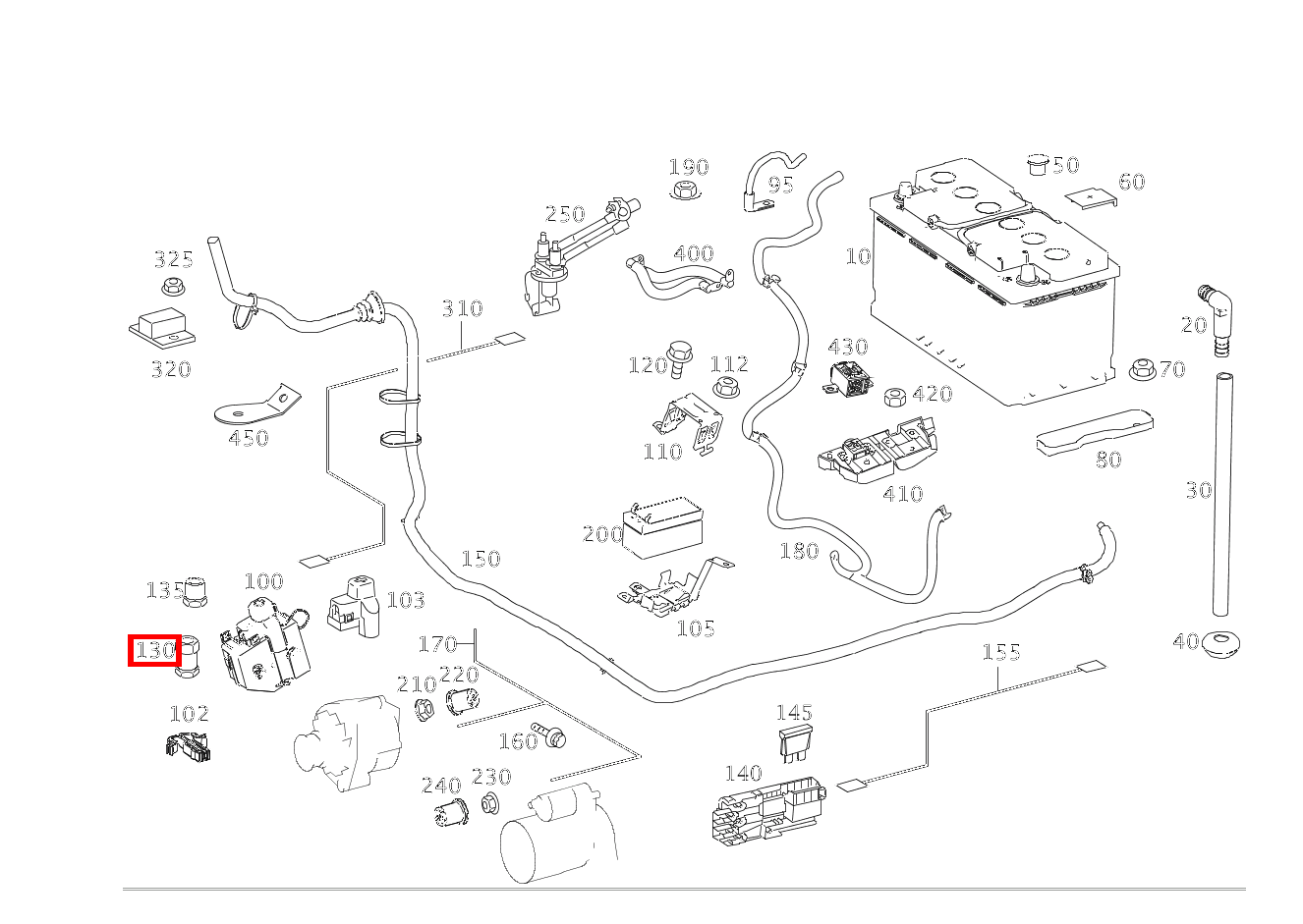 Mutter FREMDSTARTSTUETZPUNKT R 500 L 251 Mutter FREMDSTARTSTUETZPUNKT R 500 L 251