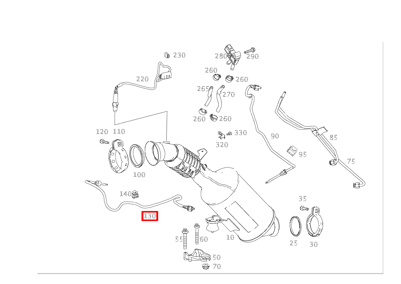Temperatursensor VOR KATALYSATOR T4 B19/7 S 300 BT HYBRID L 222 Temperatursensor VOR KATALYSATOR T4 B19/7 S 300 BT HYBRID L 222