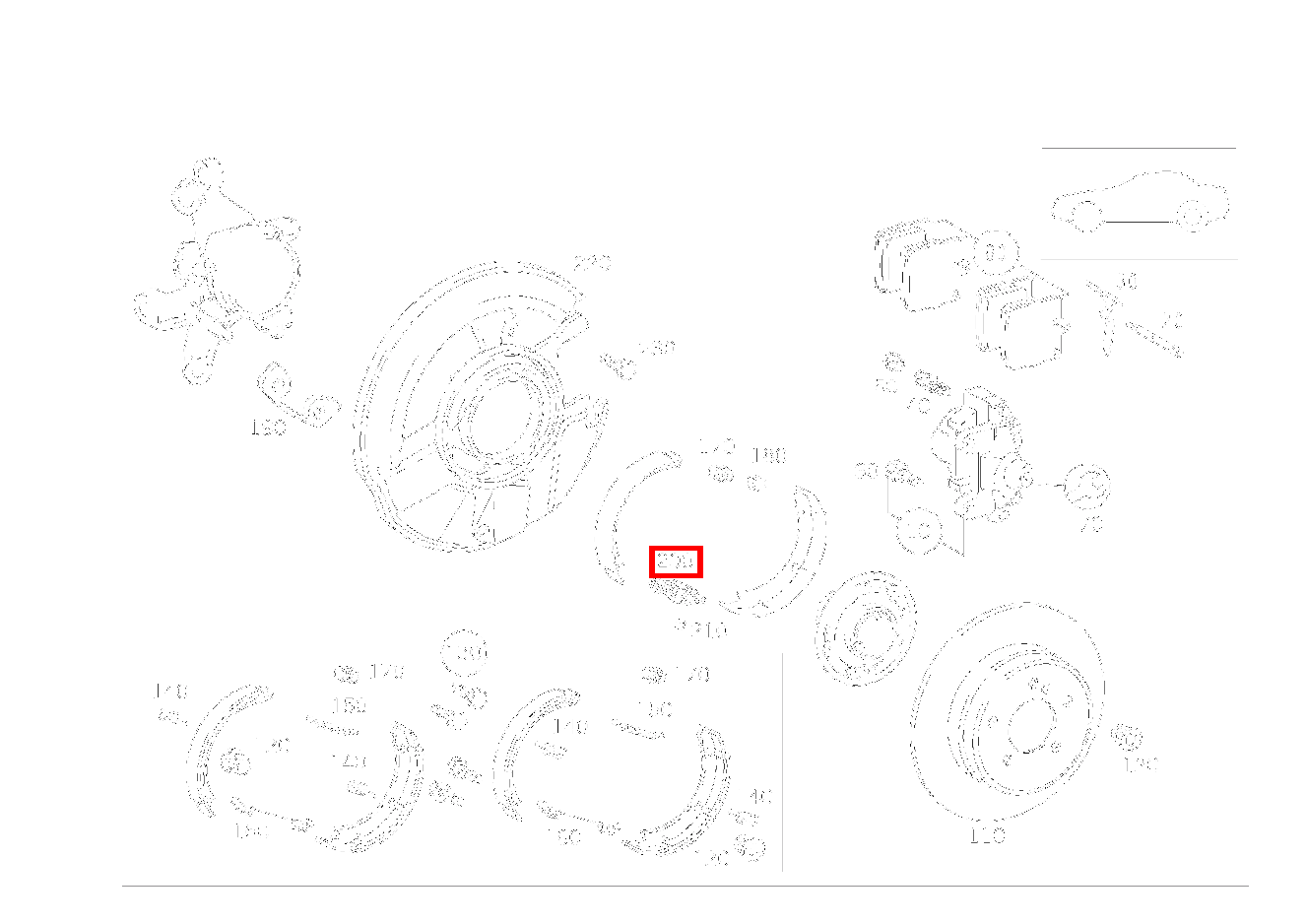 SPREIZSCHLOSS BREMSE BREMSBACKENLASCHE SLK 320 AMG KOMP 170