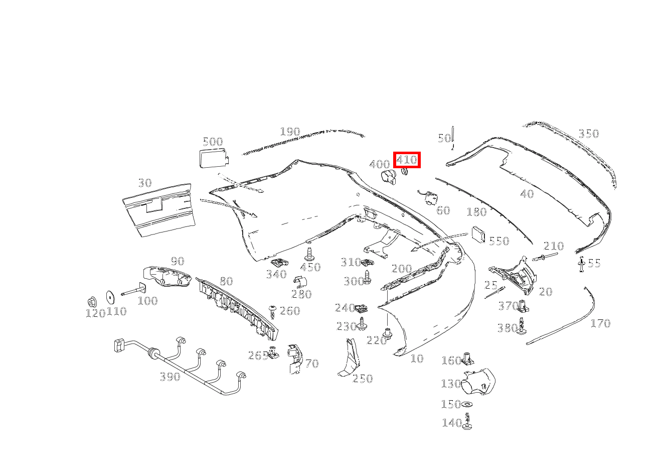 Abstandsring FUER SENSOR E 350 d Cabriolet 253 Abstandsring FUER SENSOR E 350 d Cabriolet 253