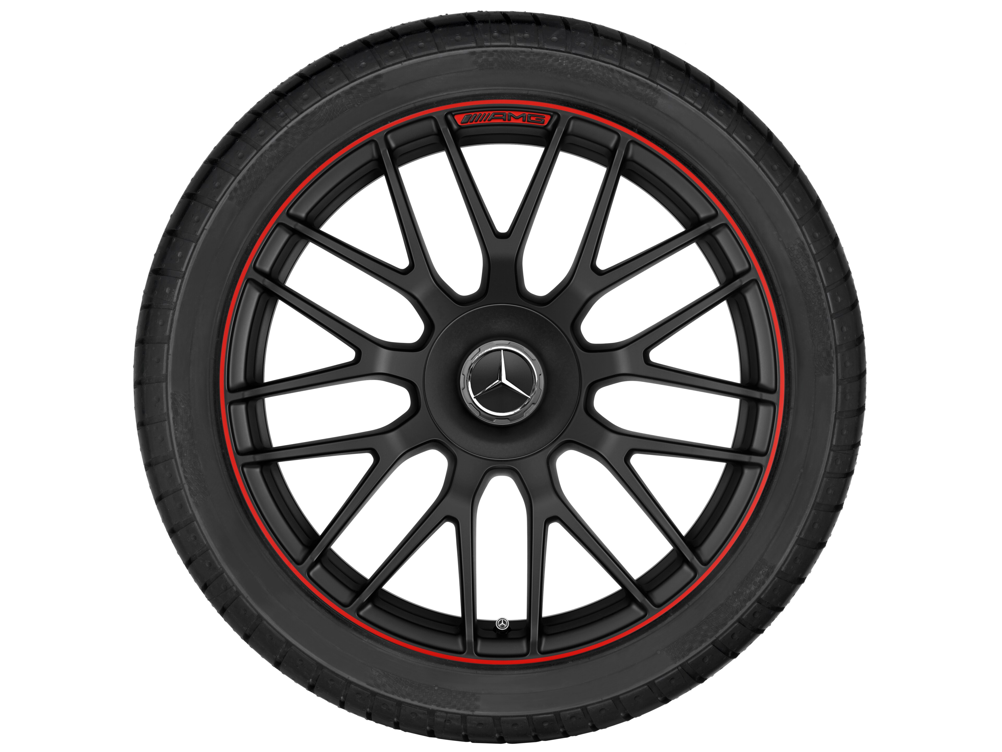 Mercedes-Benz - AMG Schmiederad im Kreuzspeichen-Design, 48,3 AMG Schmiederad im Kreuzspeichen-Design, 48,3