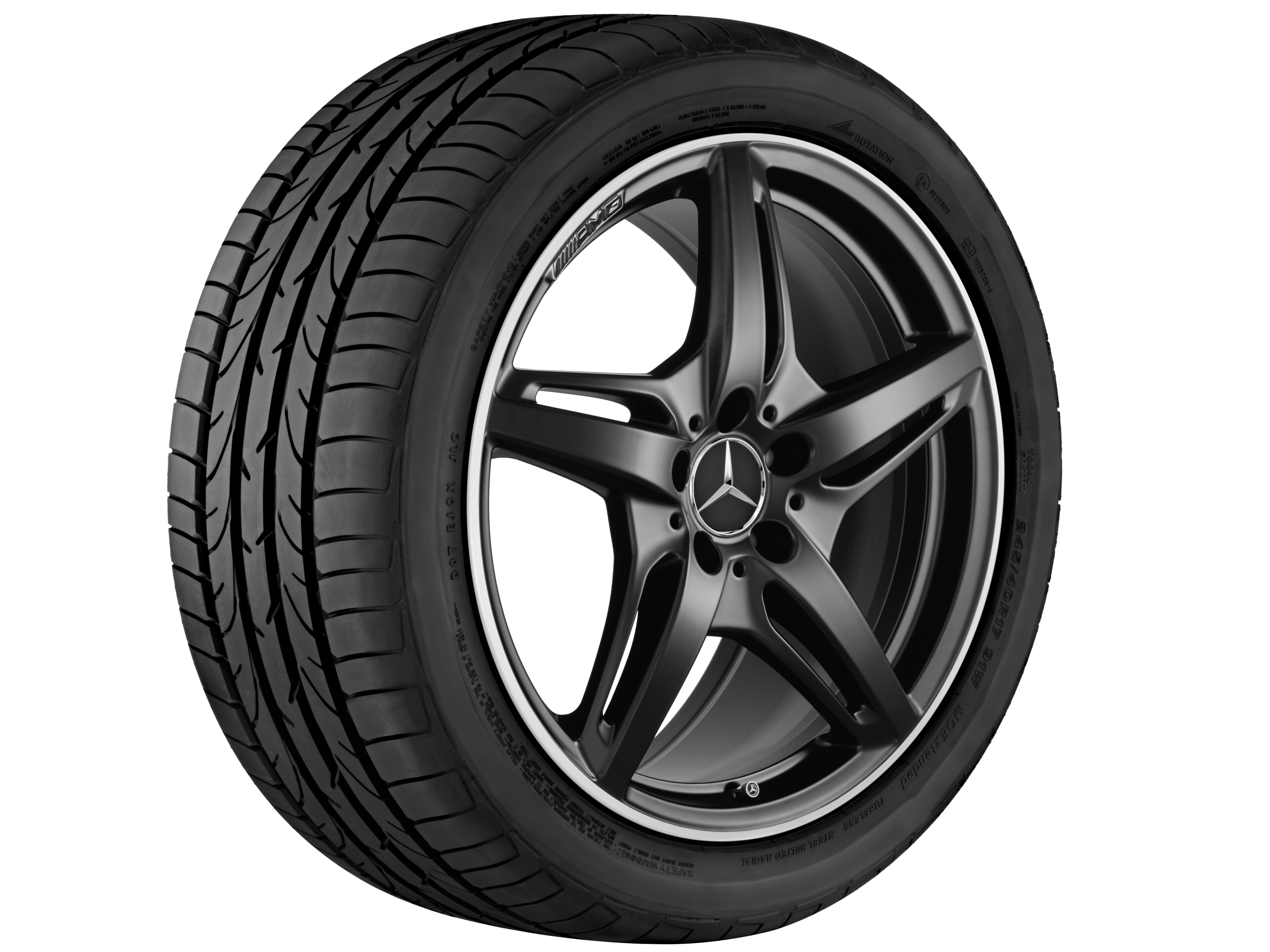 AMG 5-Speichen-Rad, 48,3 cm (19 Zoll)