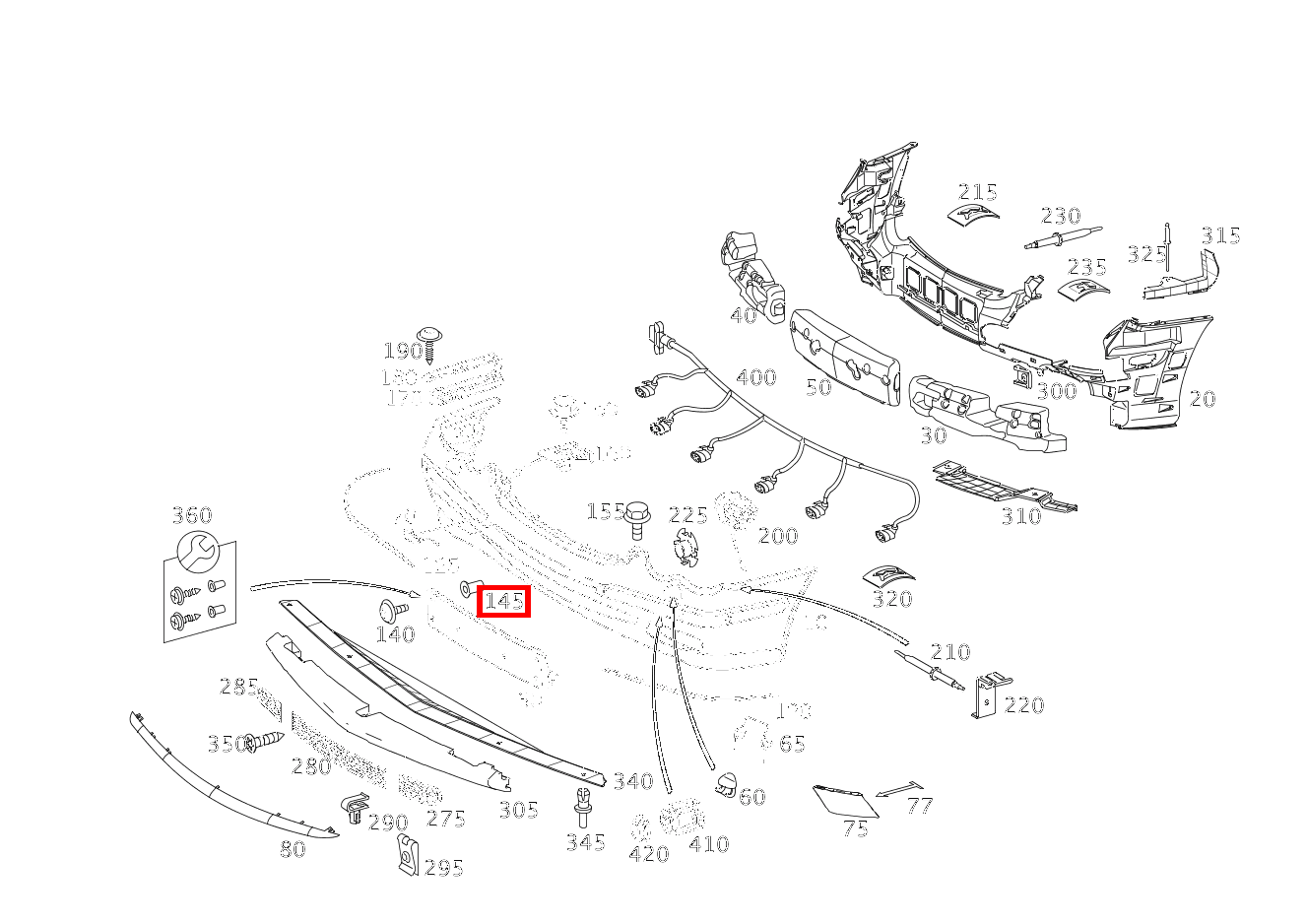 Clipsmutter BEFESTIGUNG DECKEL CLK 55 AMG Cabriolet 209 Clipsmutter BEFESTIGUNG DECKEL CLK 55 AMG Cabriolet 209
